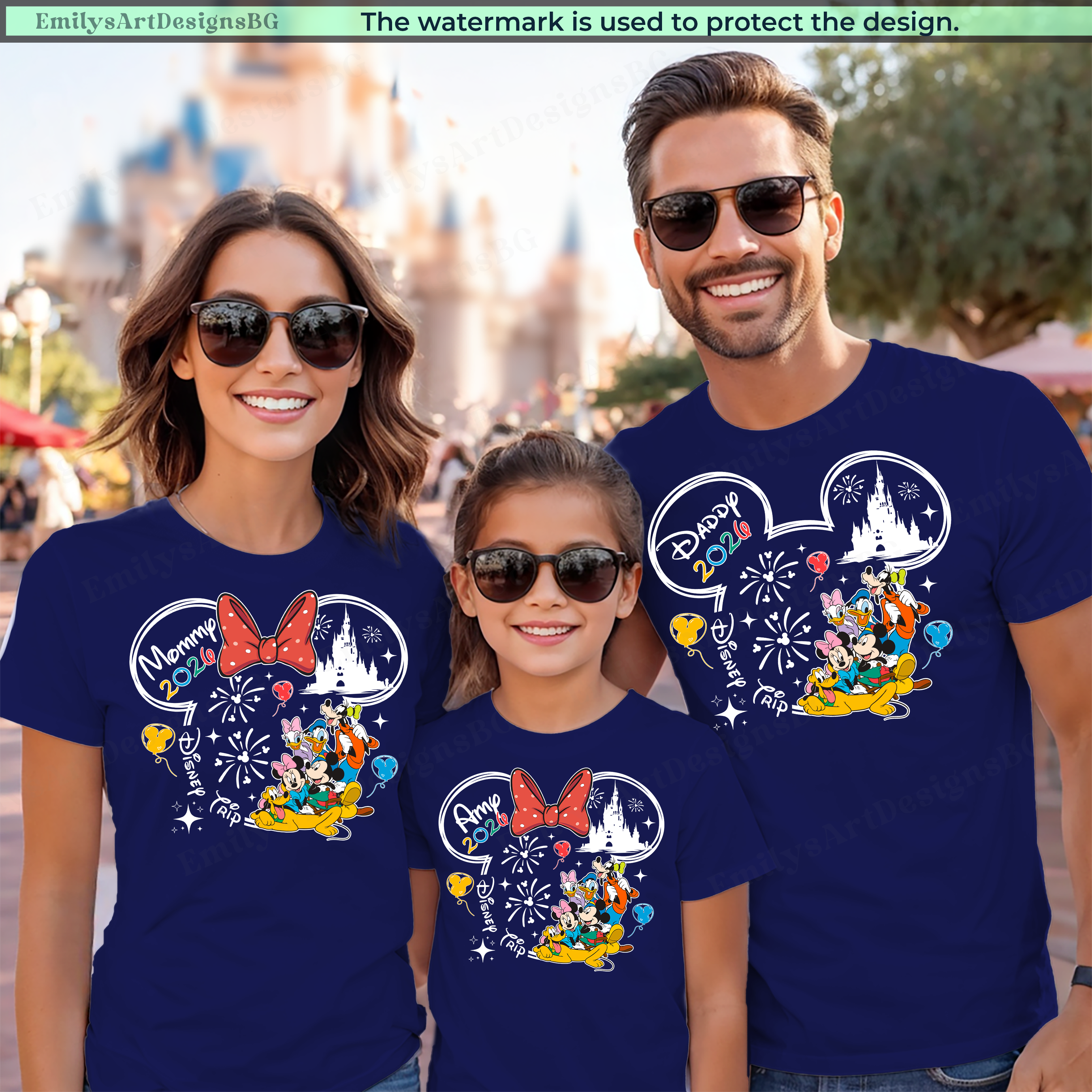 Family Disney Trip 2026 Shirts