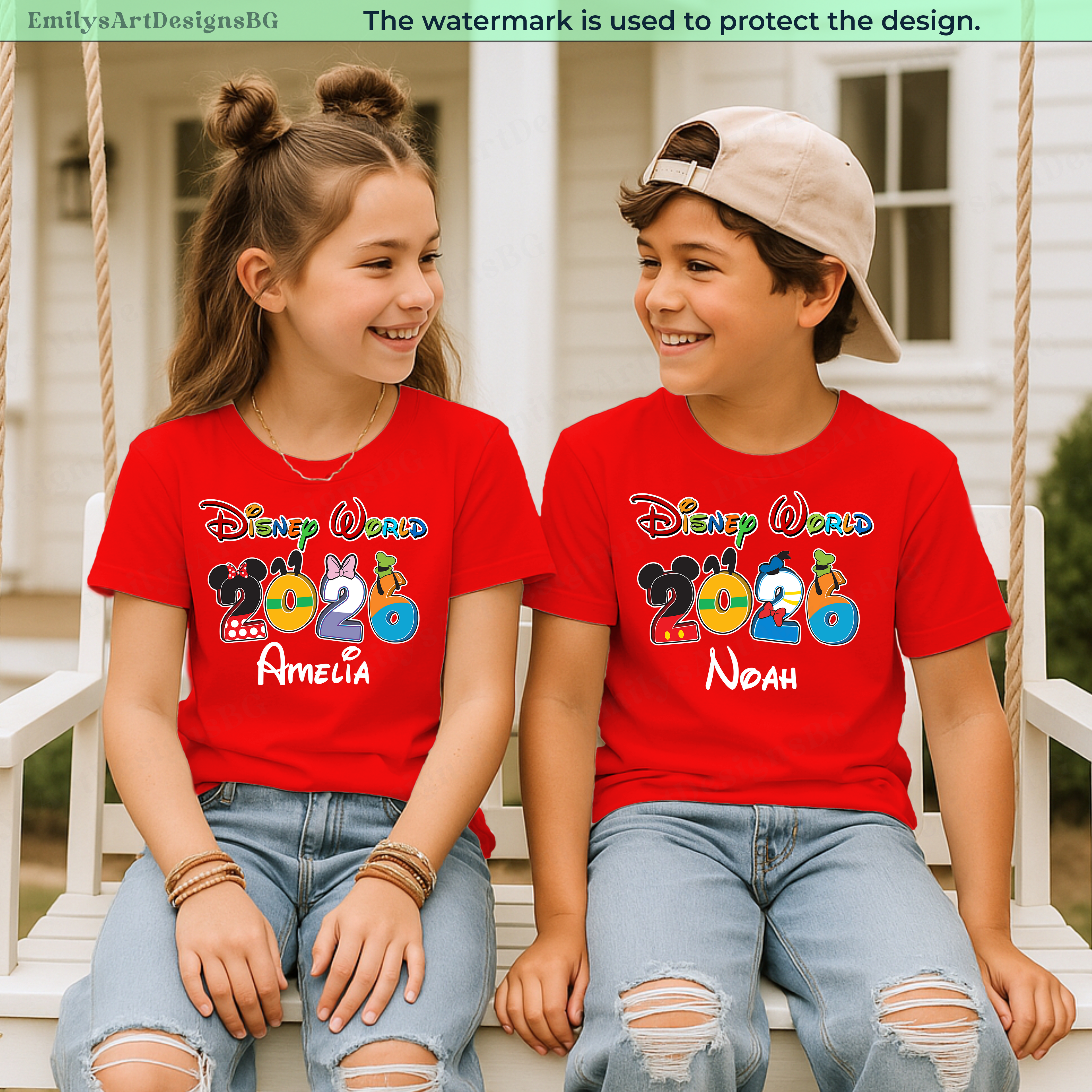 Custom Disney World 2026 Shirts