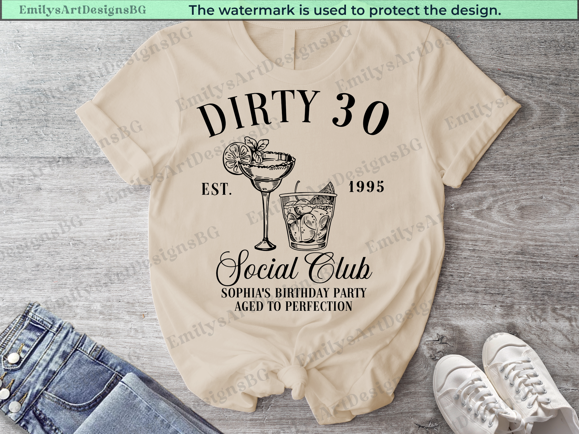 Dirty 30 Social Club T-Shirt
