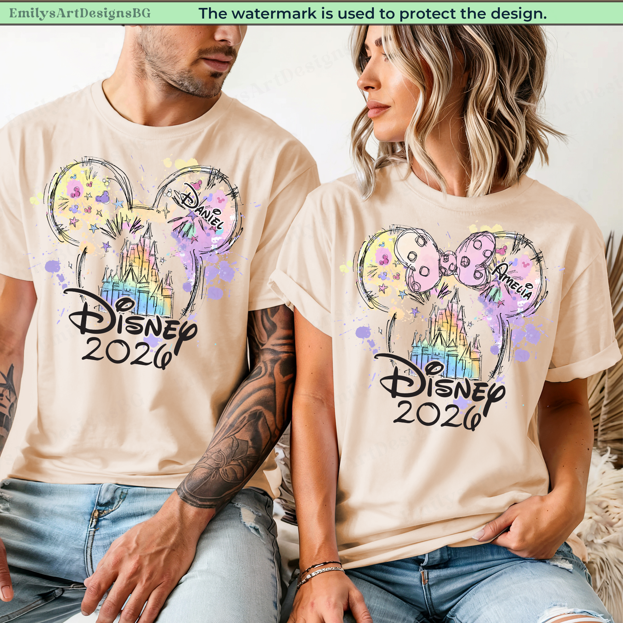 Disney Family Vacation 2026 Shirts