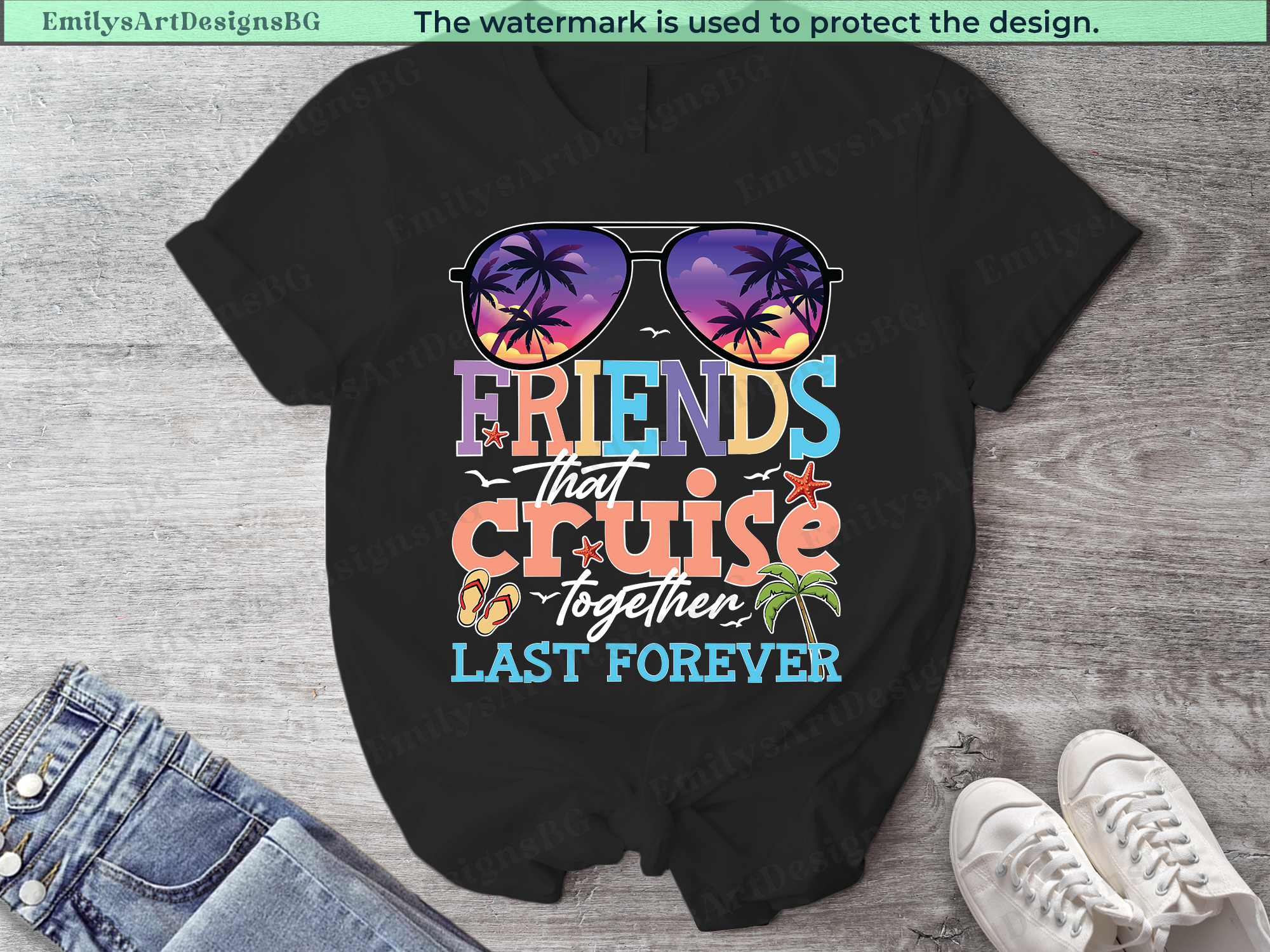 Friends Cruise Shirts