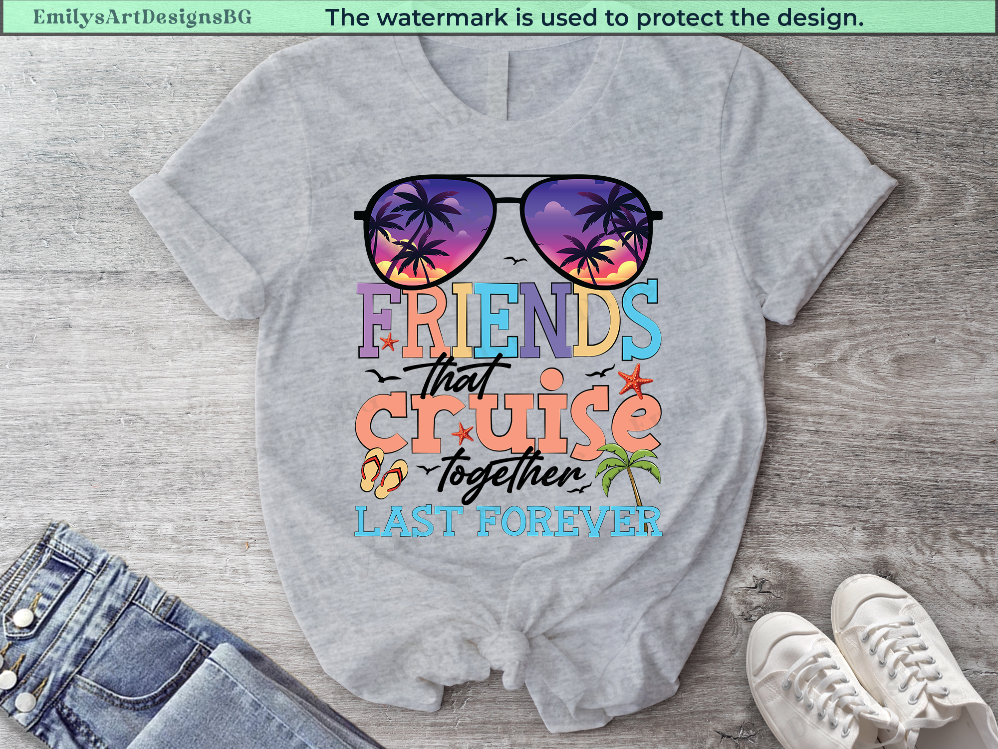 Friends Cruise Shirts