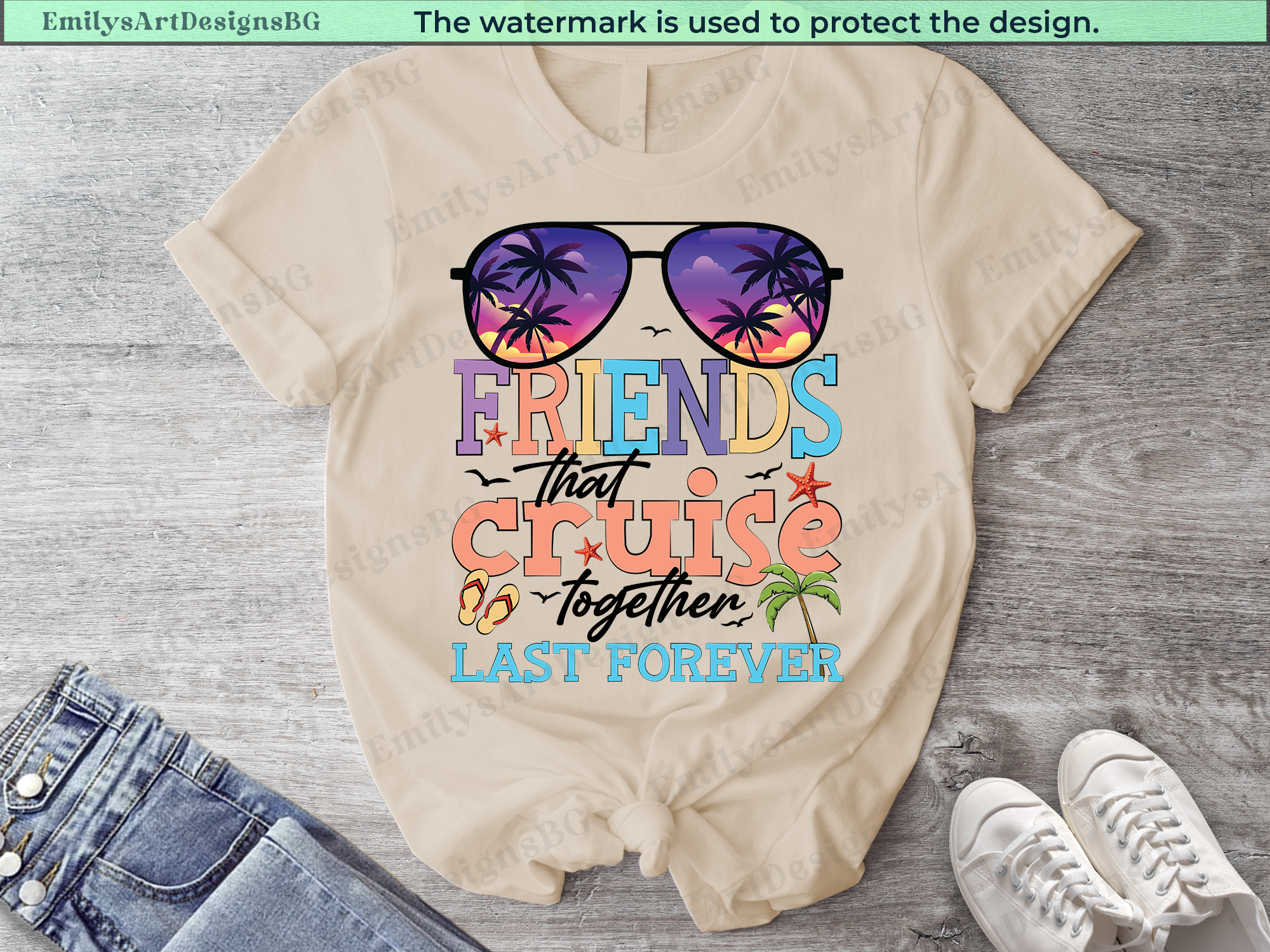 Friends Cruise Shirts