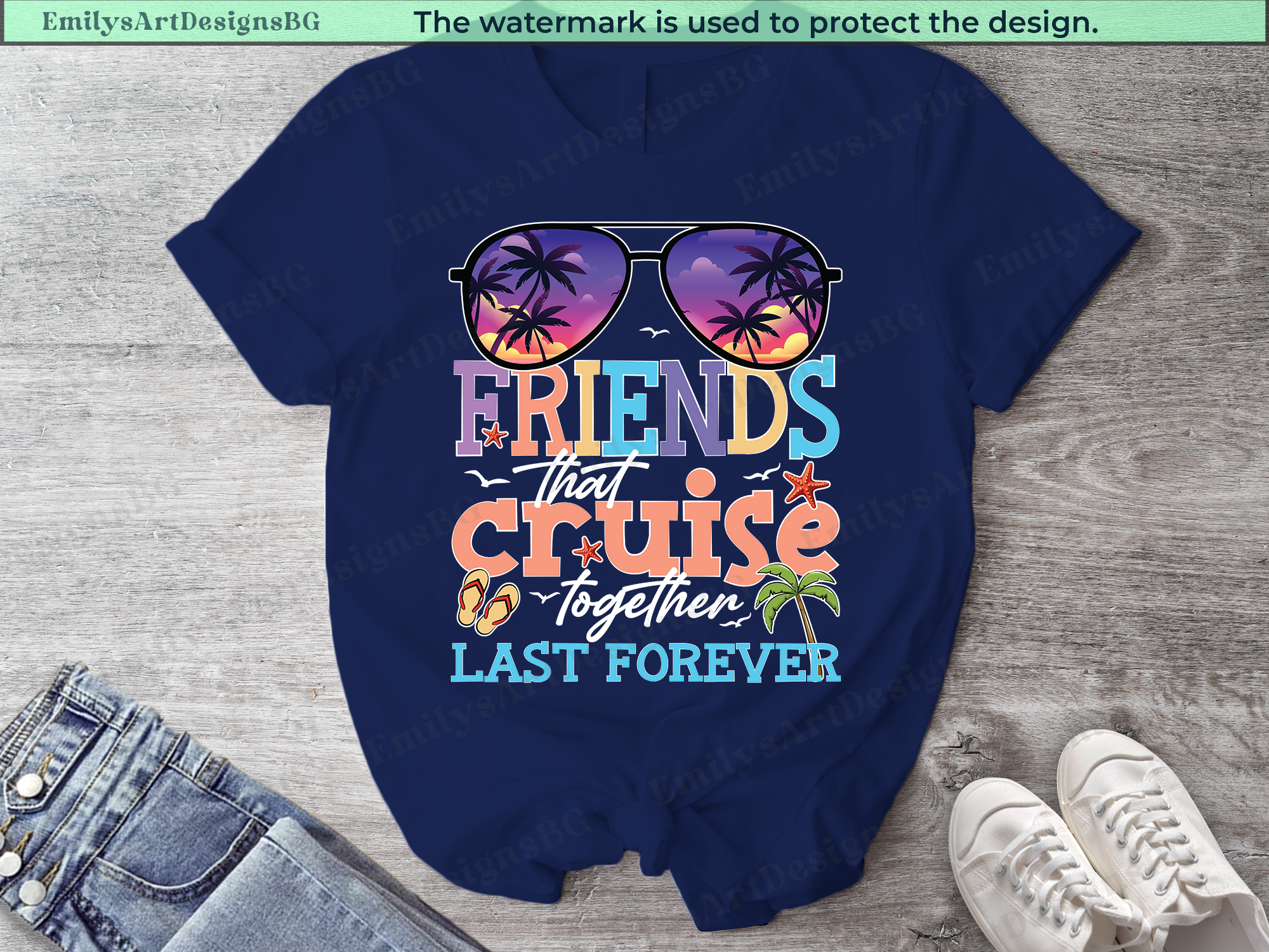 Friends Cruise Shirts