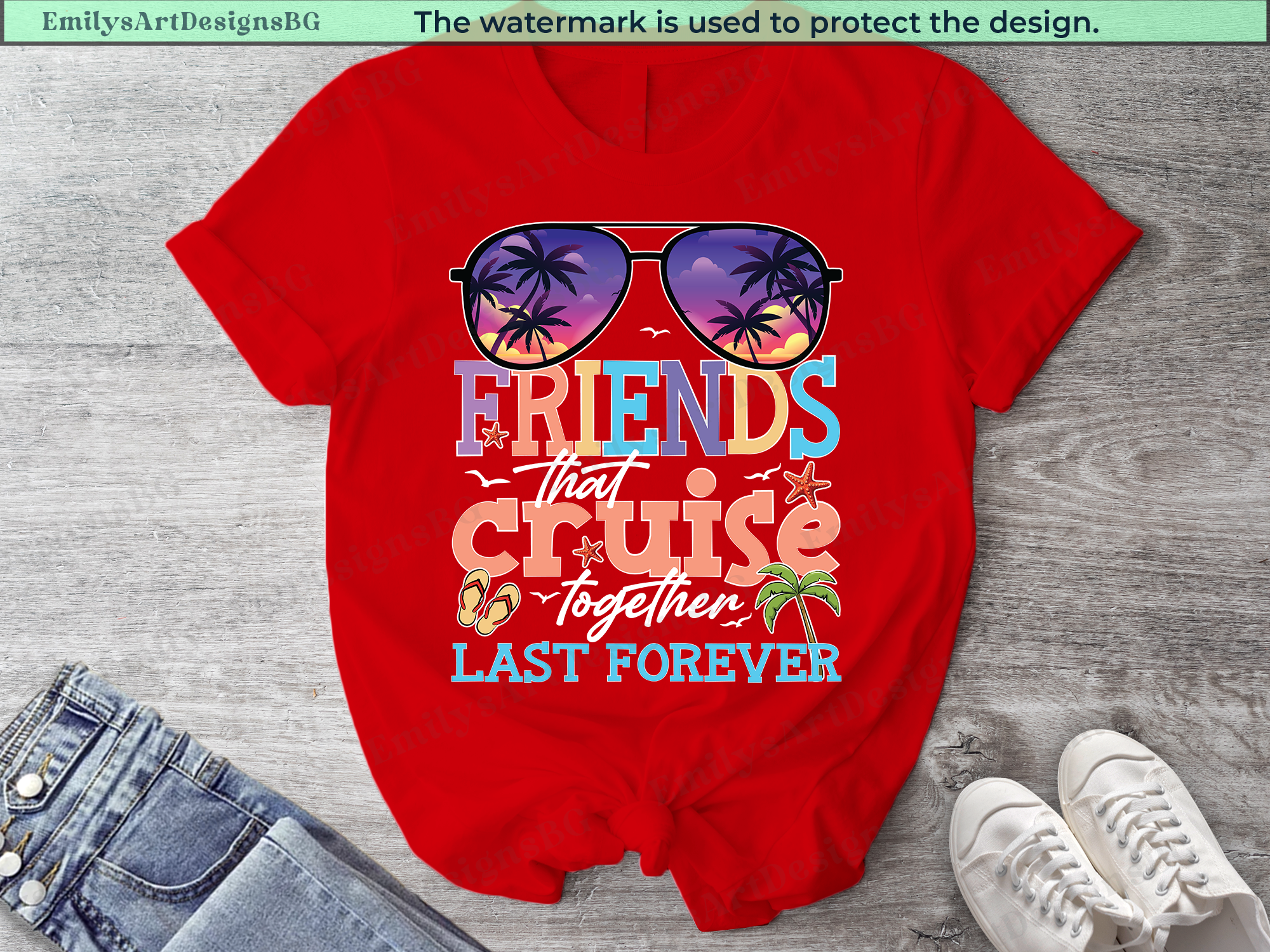 Friends Cruise Shirts