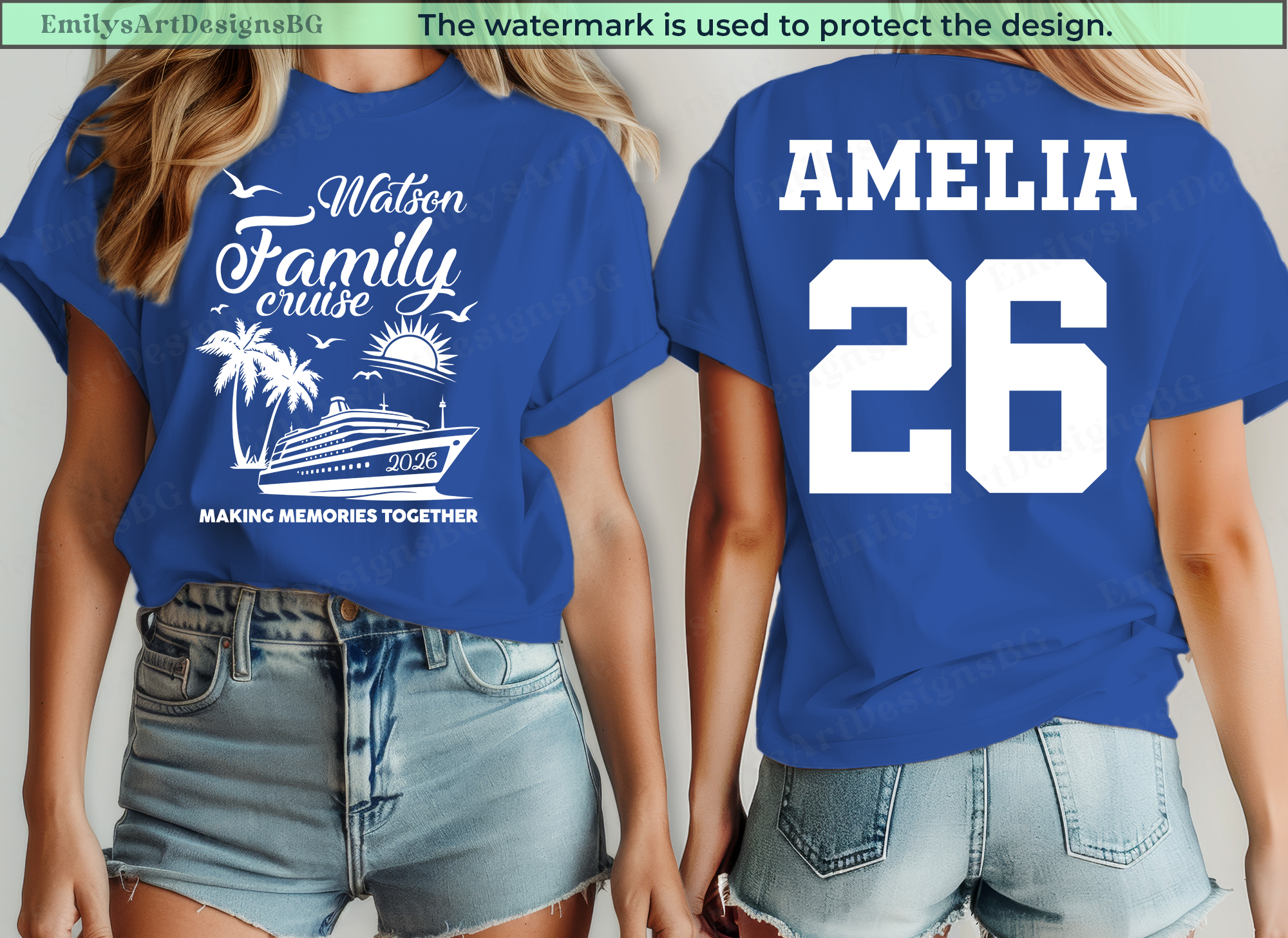 Personalized Cruise Squad 2026 Shirts