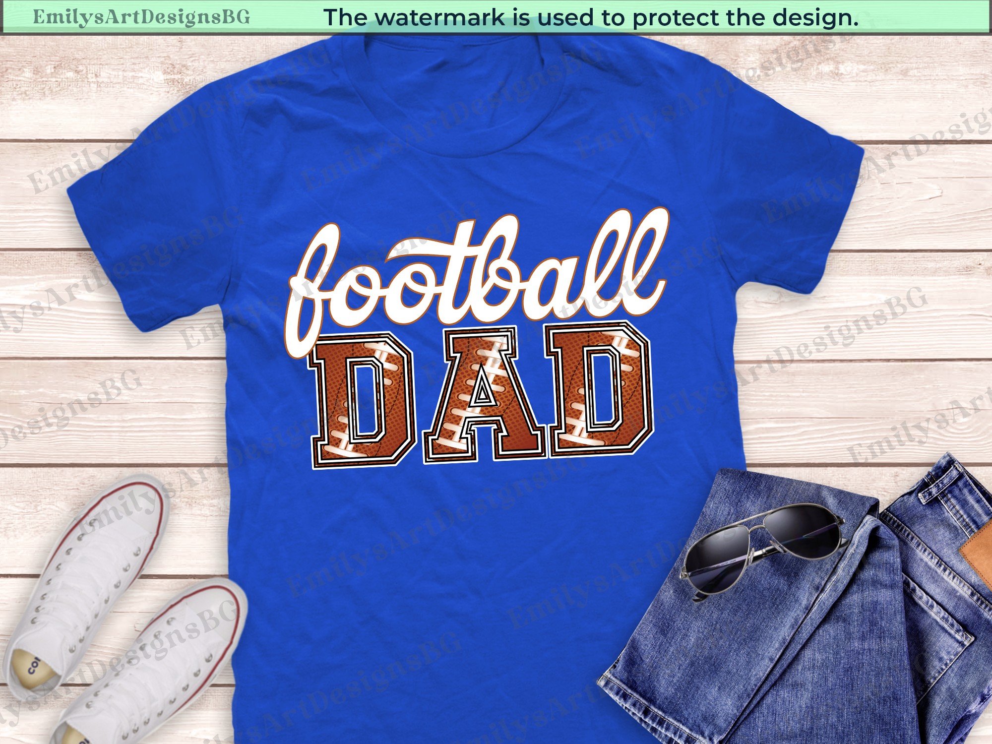 Football Dad T-shirt