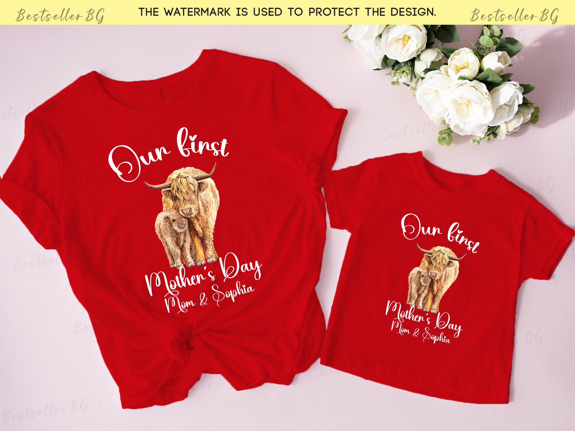 Our First Mother's Day Shirts