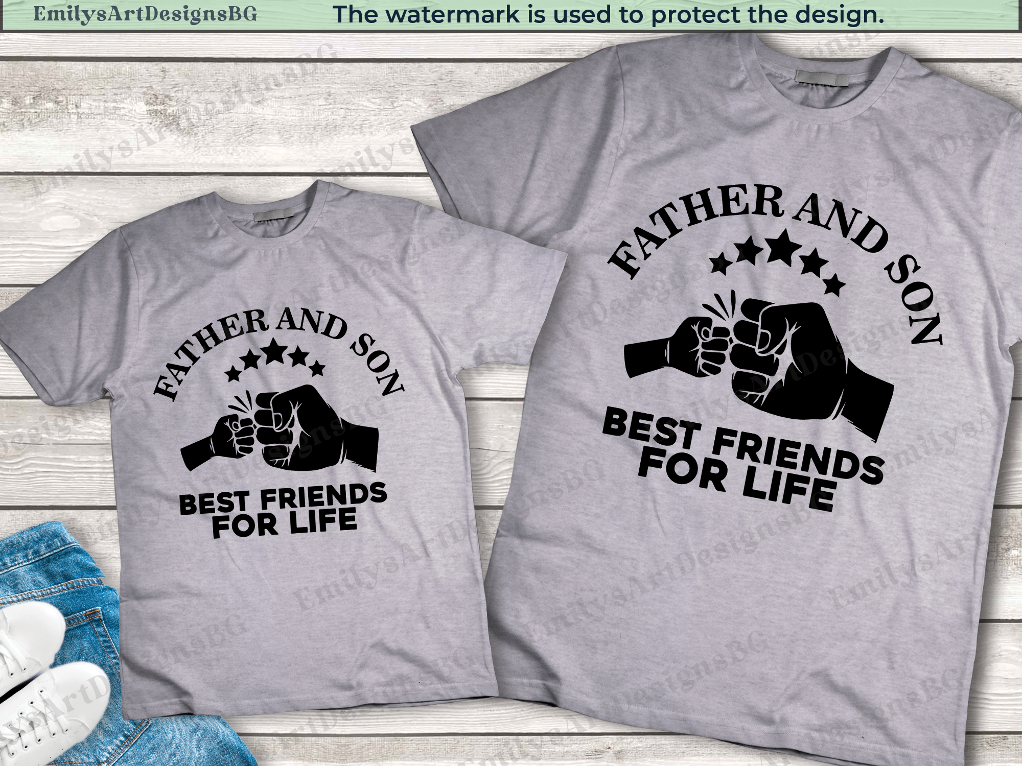 Father and Son Matching Shirts