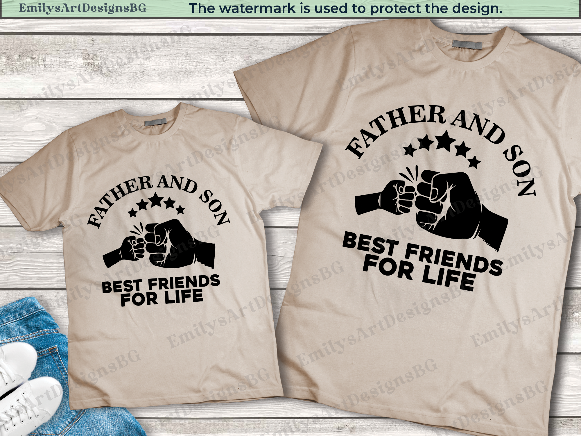 Father and Son Matching Shirts