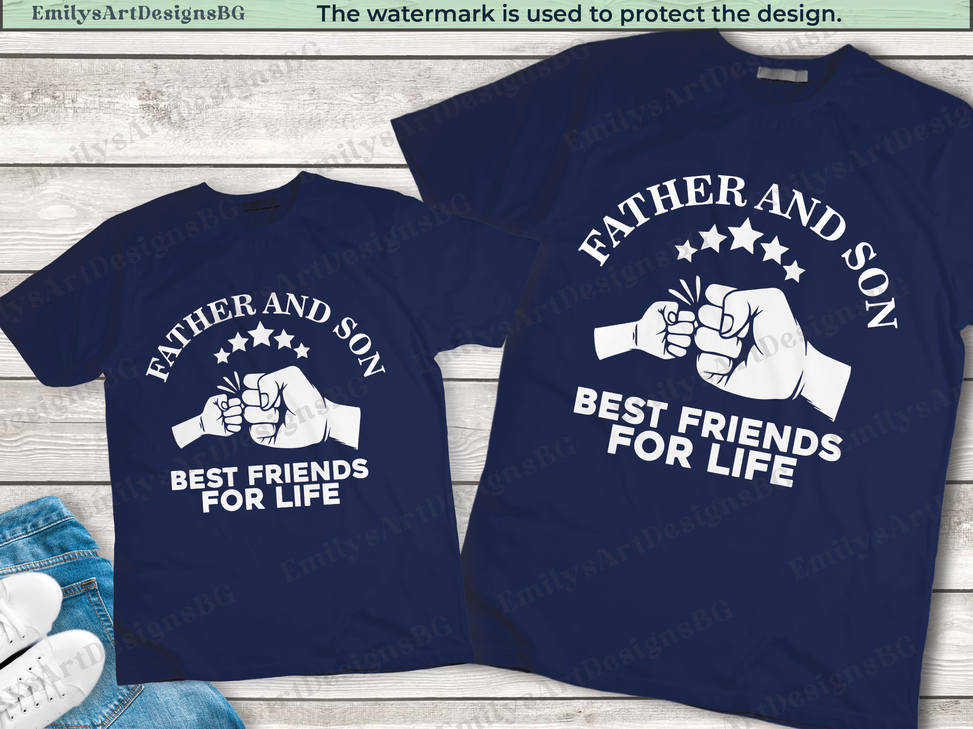 Father and Son Matching Shirts