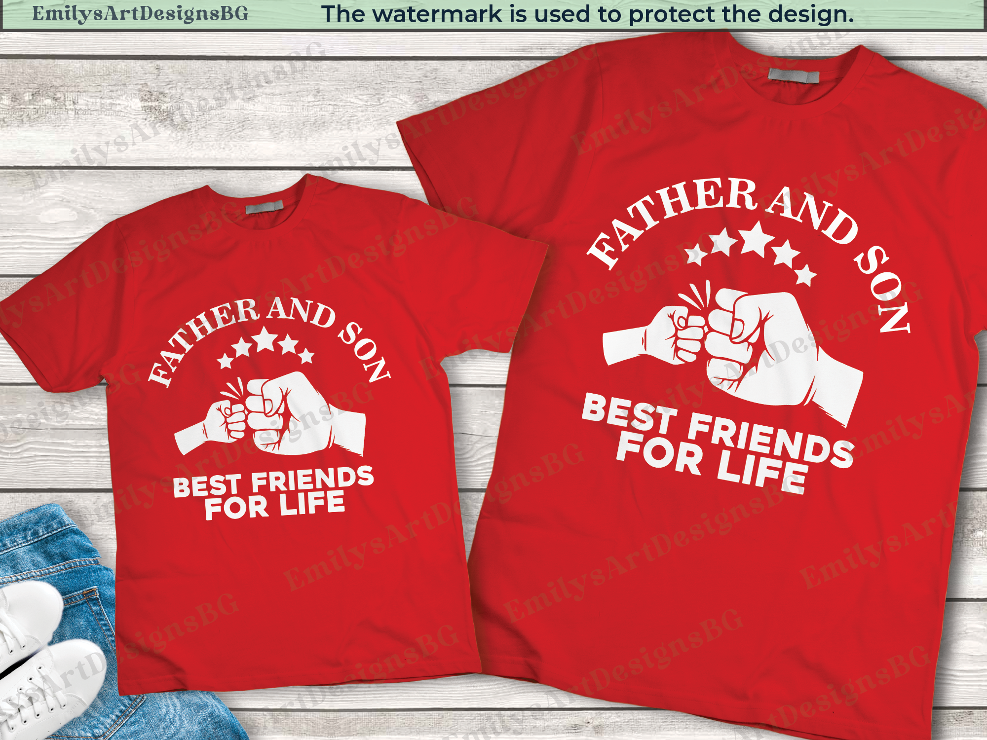 Father and Son Matching Shirts