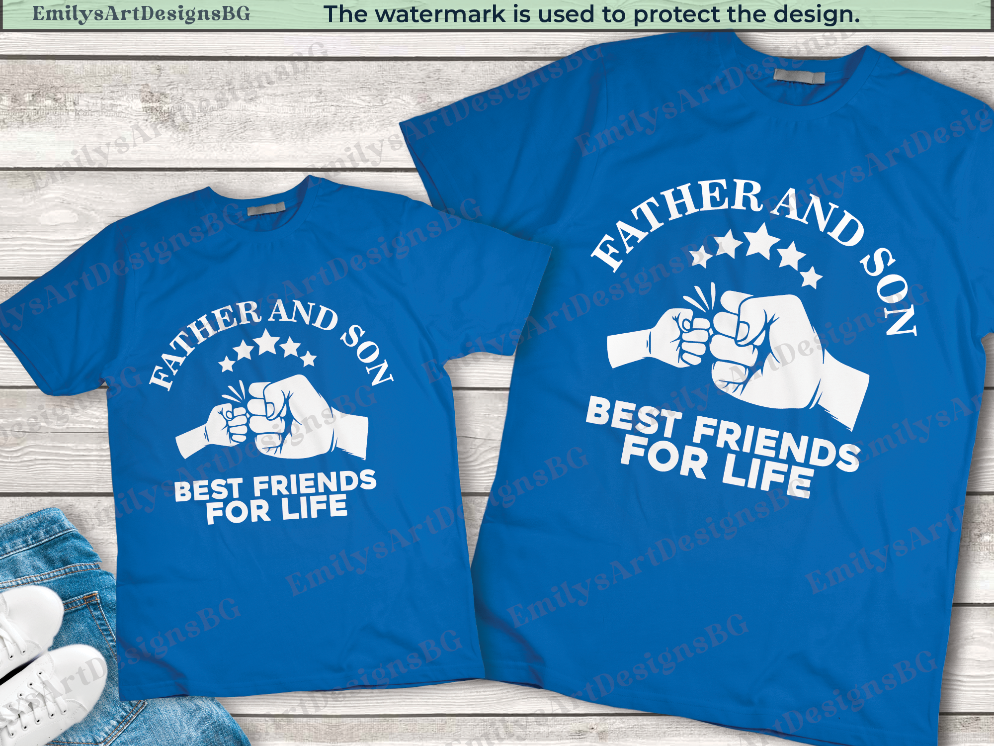 Father and Son Matching Shirts