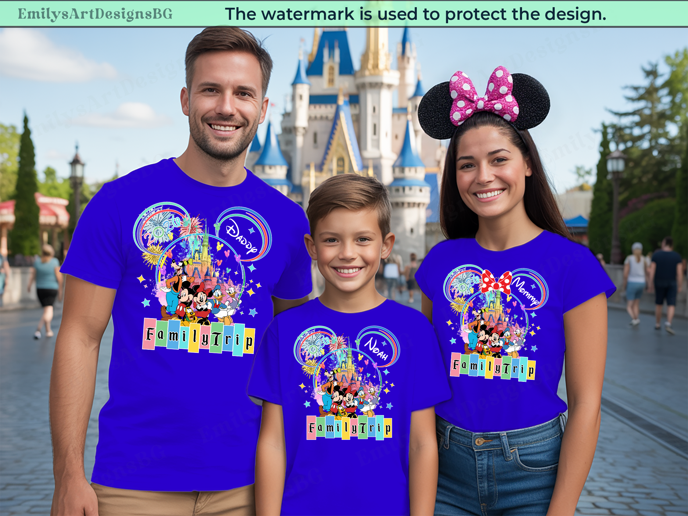 Disneyland 2026 Family Trip Shirts