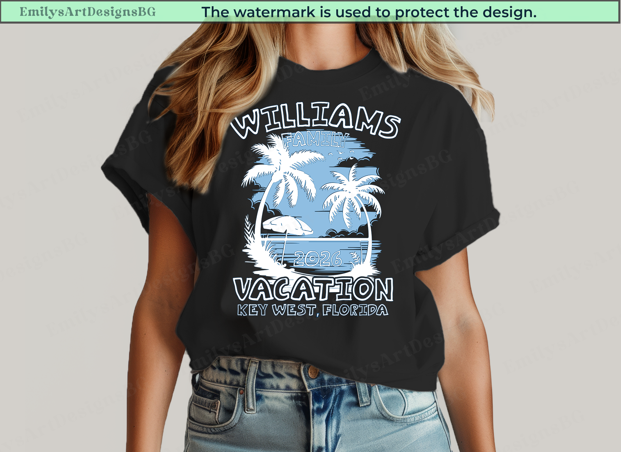 Personalzed 2026 Family Vacation Shirts
