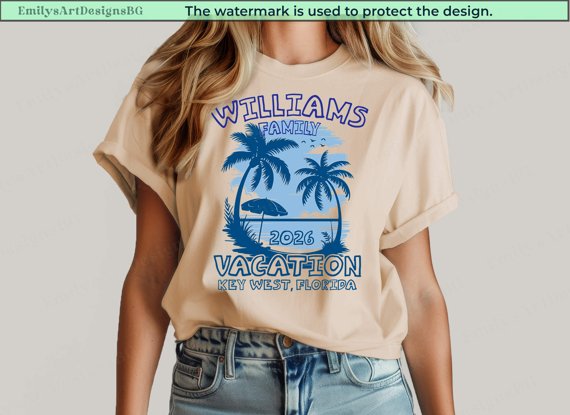Personalzed 2026 Family Vacation Shirts