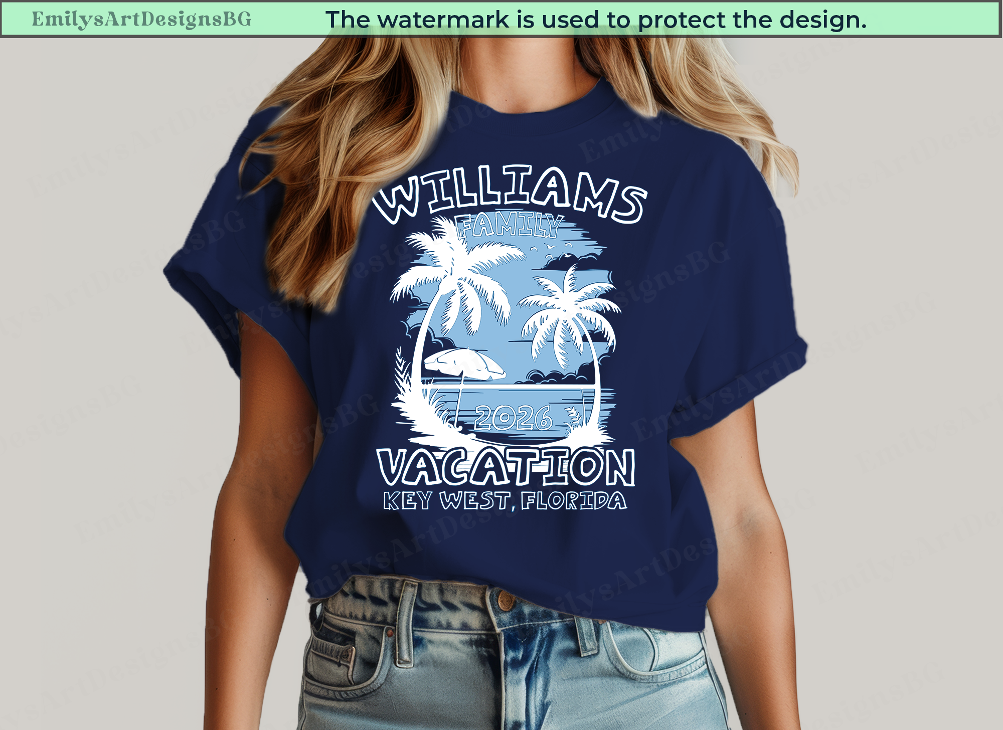 Personalzed 2026 Family Vacation Shirts