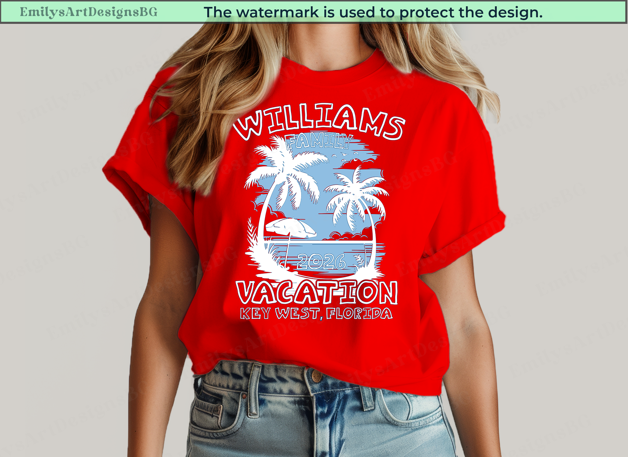 Personalzed 2026 Family Vacation Shirts