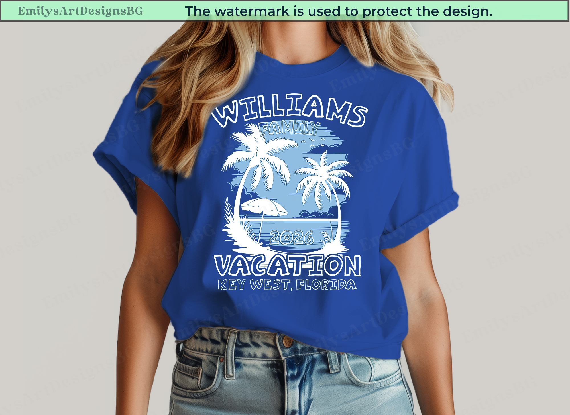 Personalzed 2026 Family Vacation Shirts