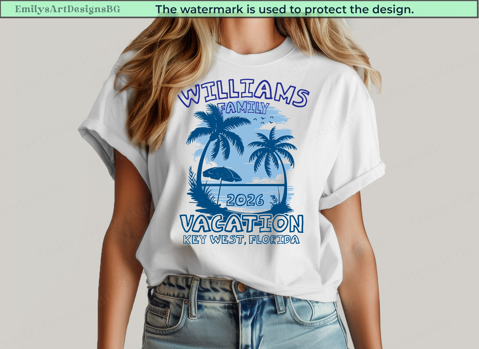 Personalzed 2026 Family Vacation Shirts