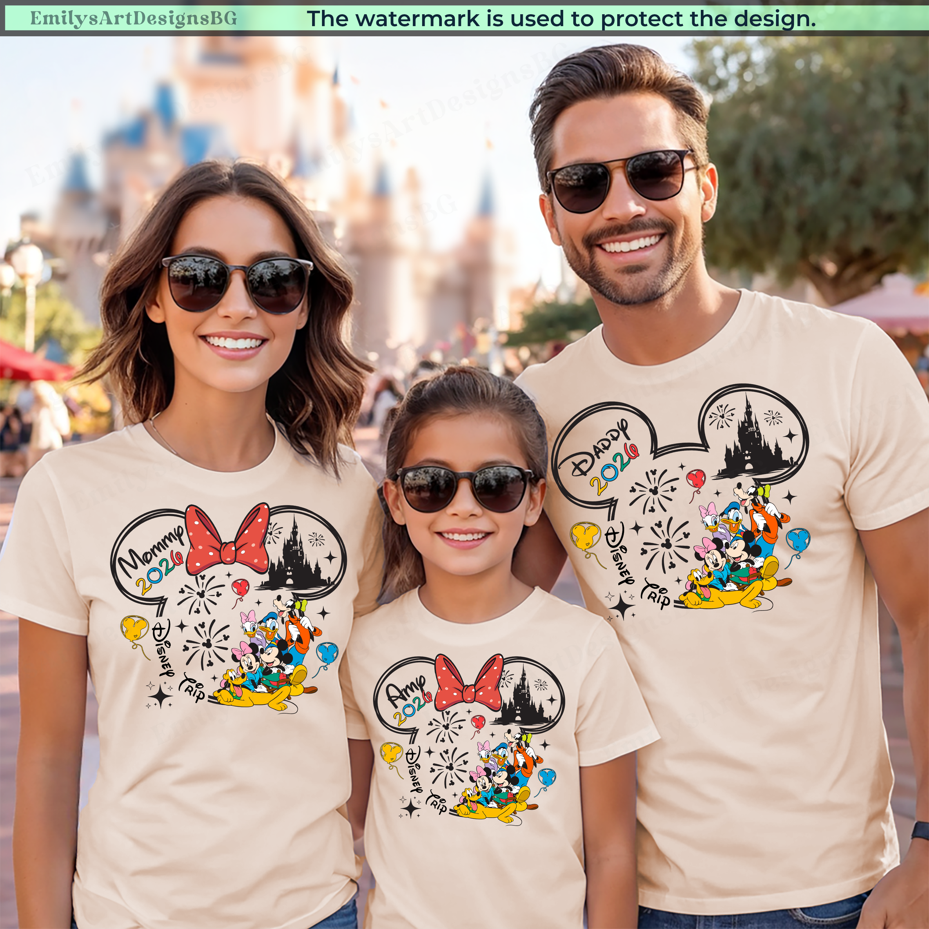 Family Disney Trip 2026 Shirts