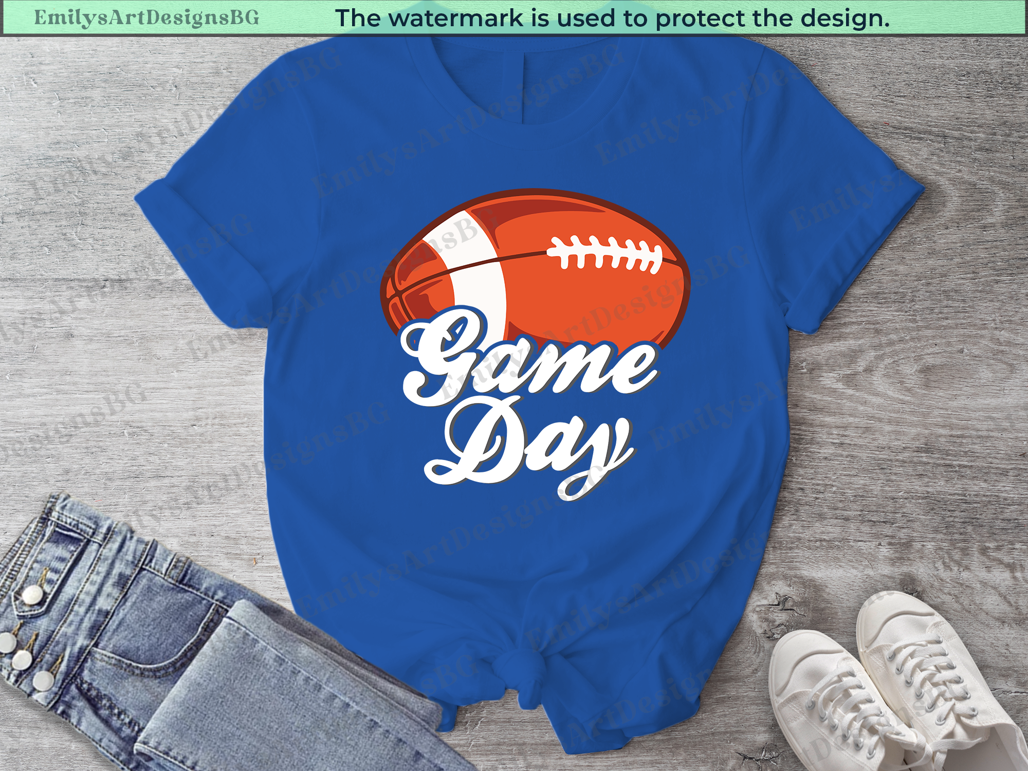 Game Day Football T-shirt
