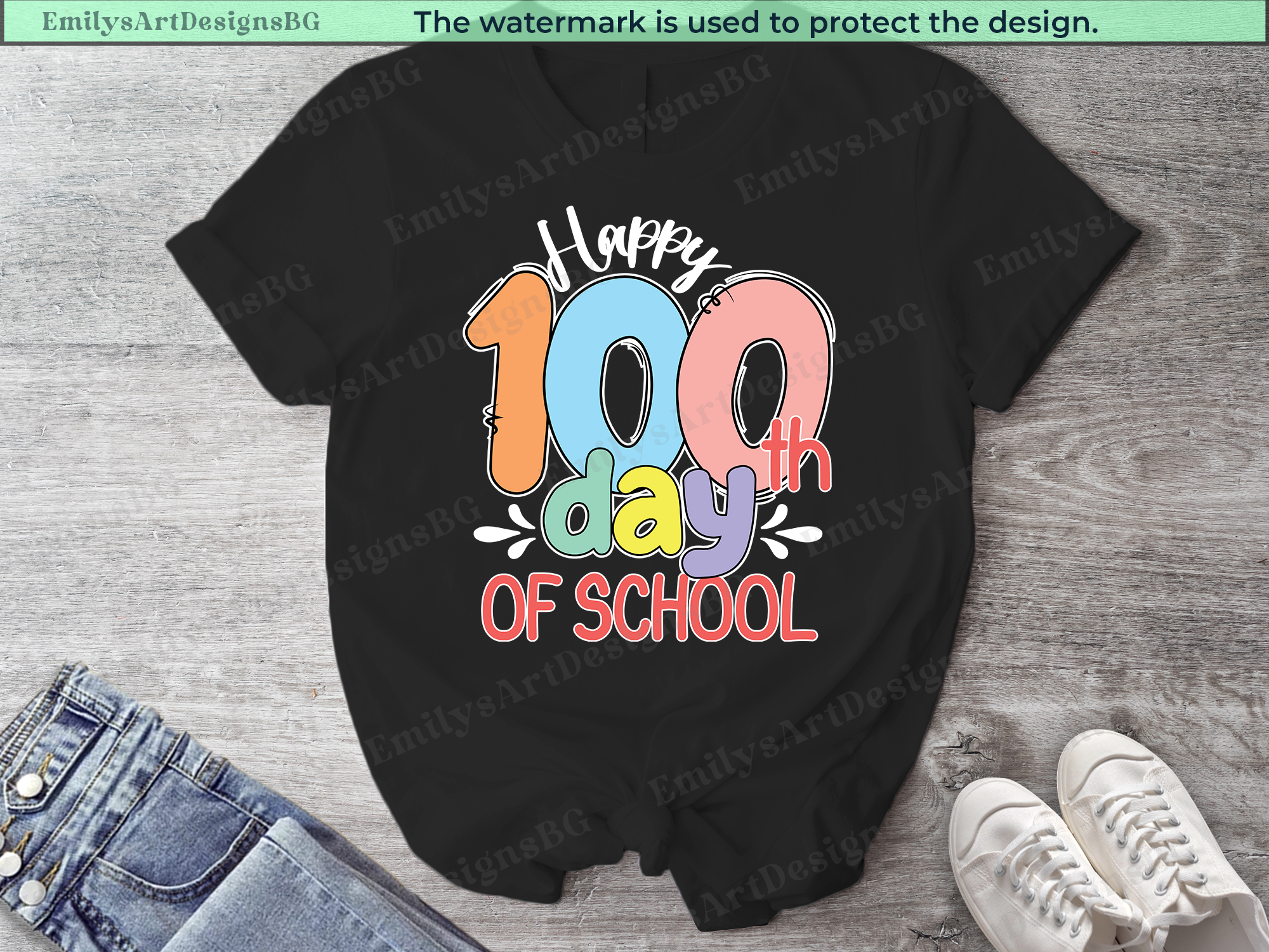 Happy 100 Days Of School Shirt