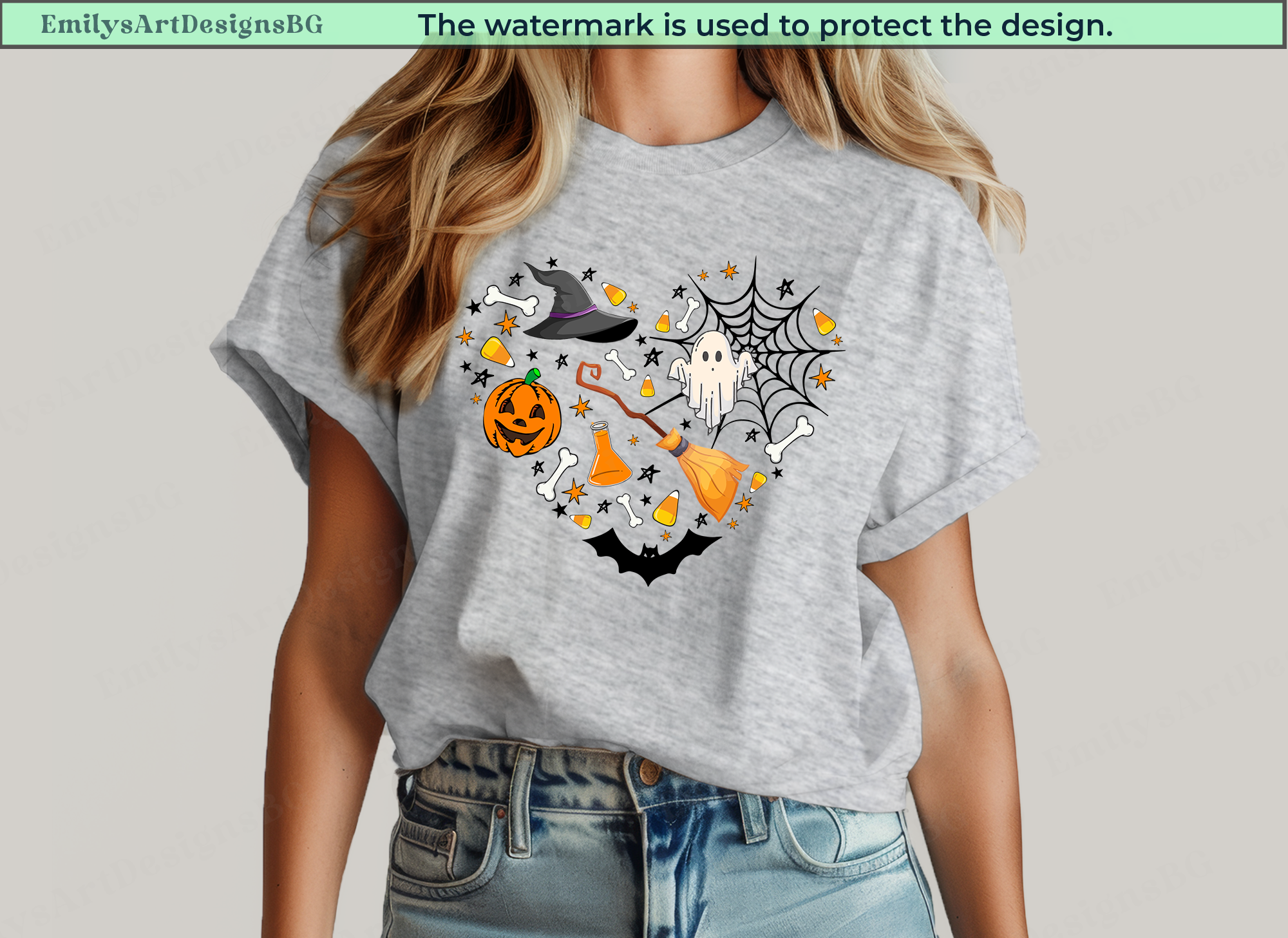 Halloween Heart Shirt