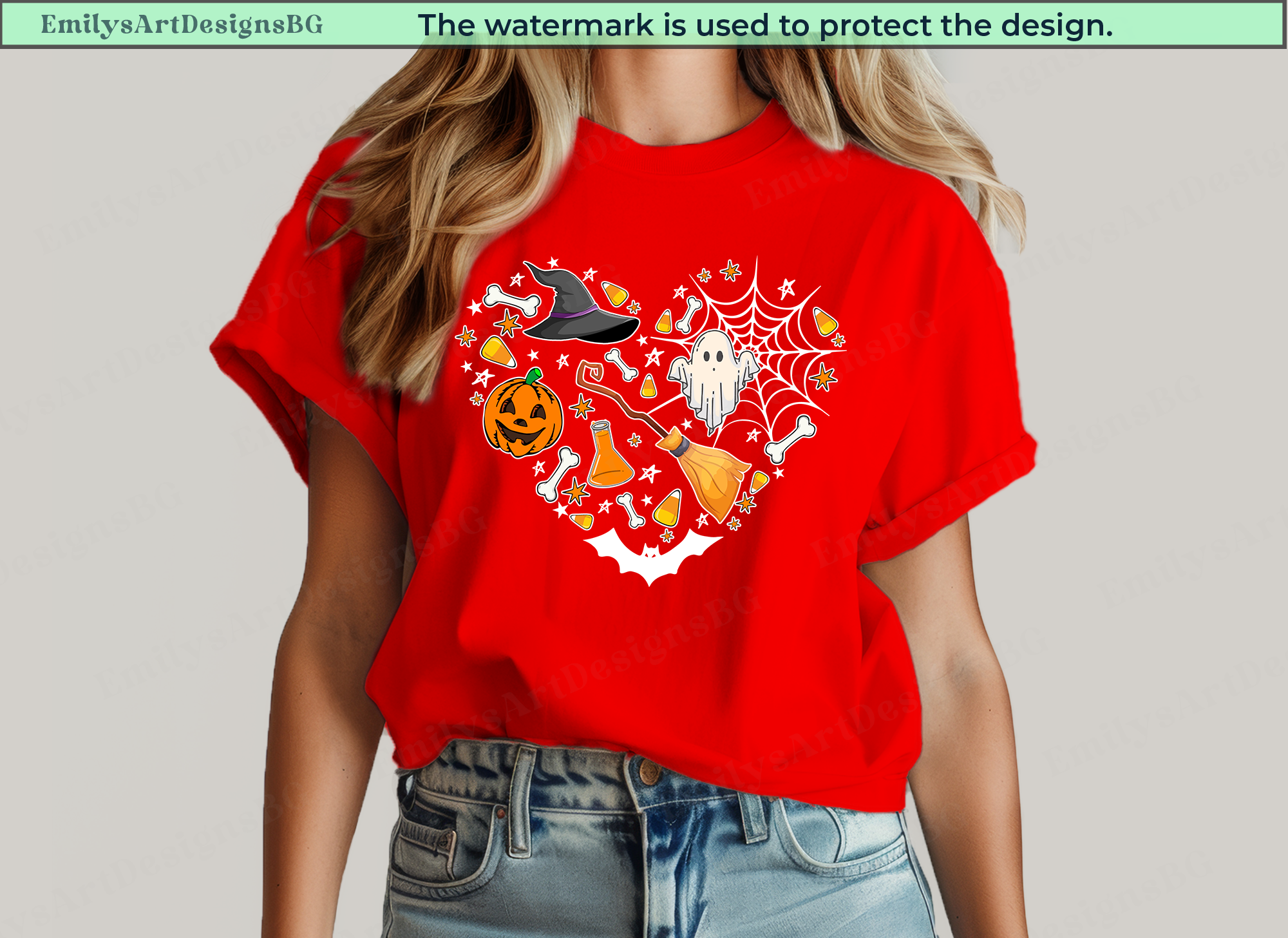 Halloween Heart Shirt