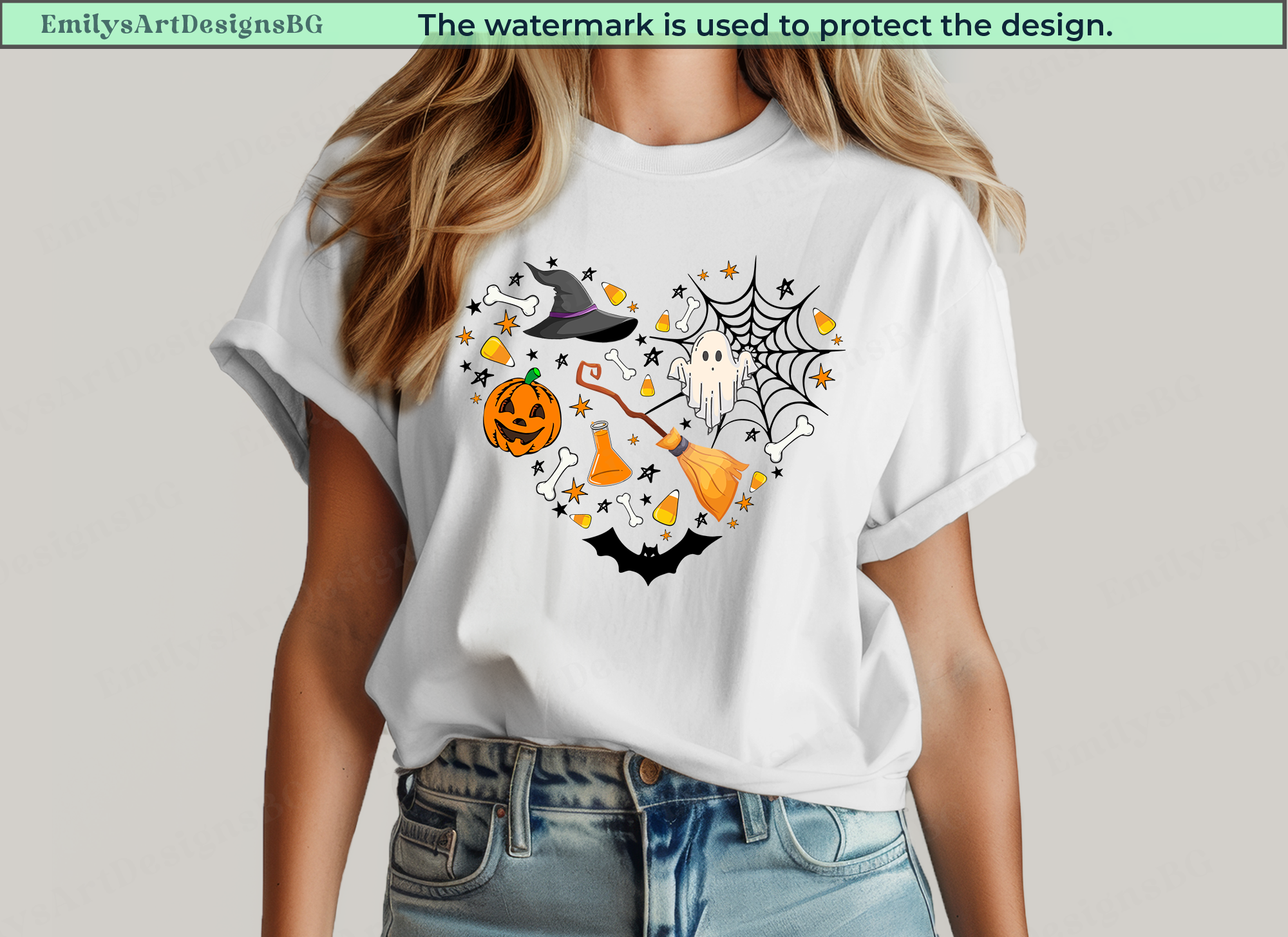 Halloween Heart Shirt