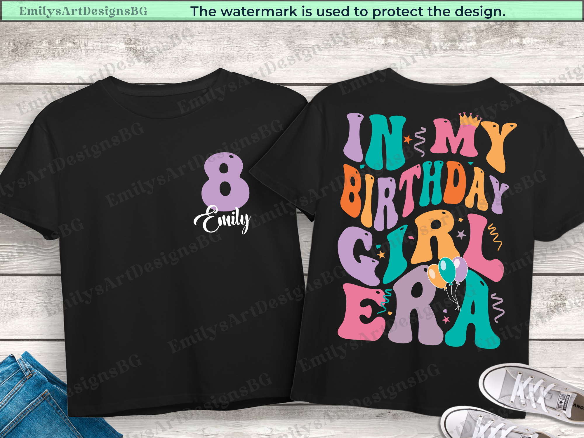 Custom In My Birthday Girl Era Shirt