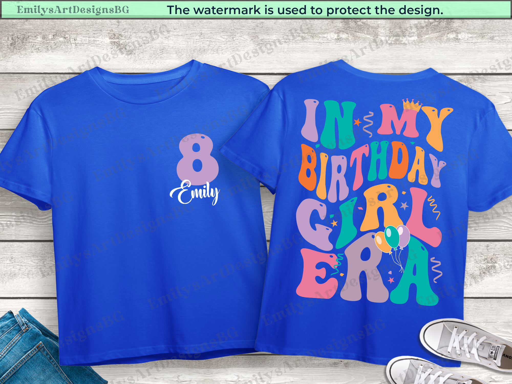 Custom In My Birthday Girl Era Shirt