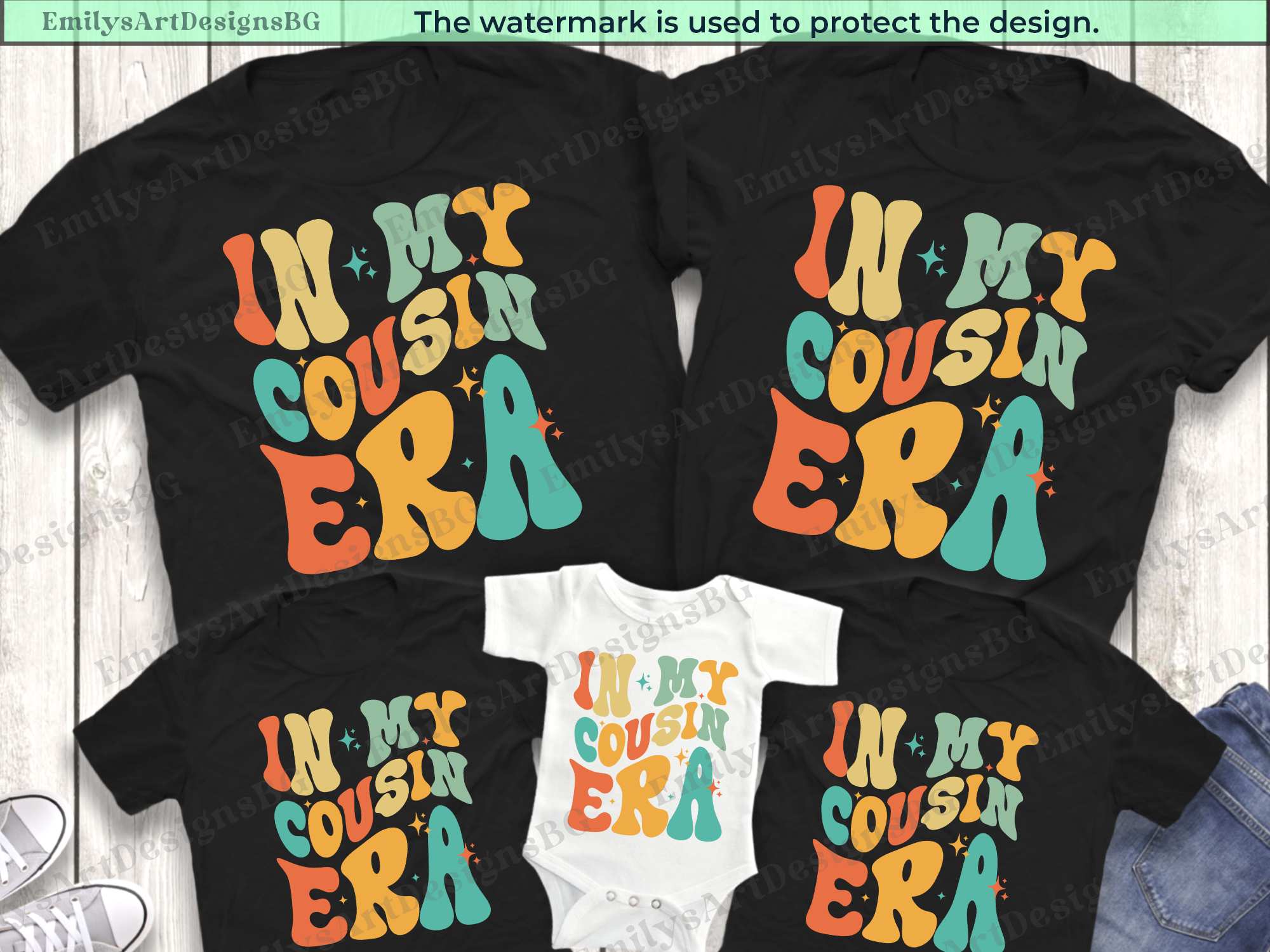 In My Cousin Era T-shirts