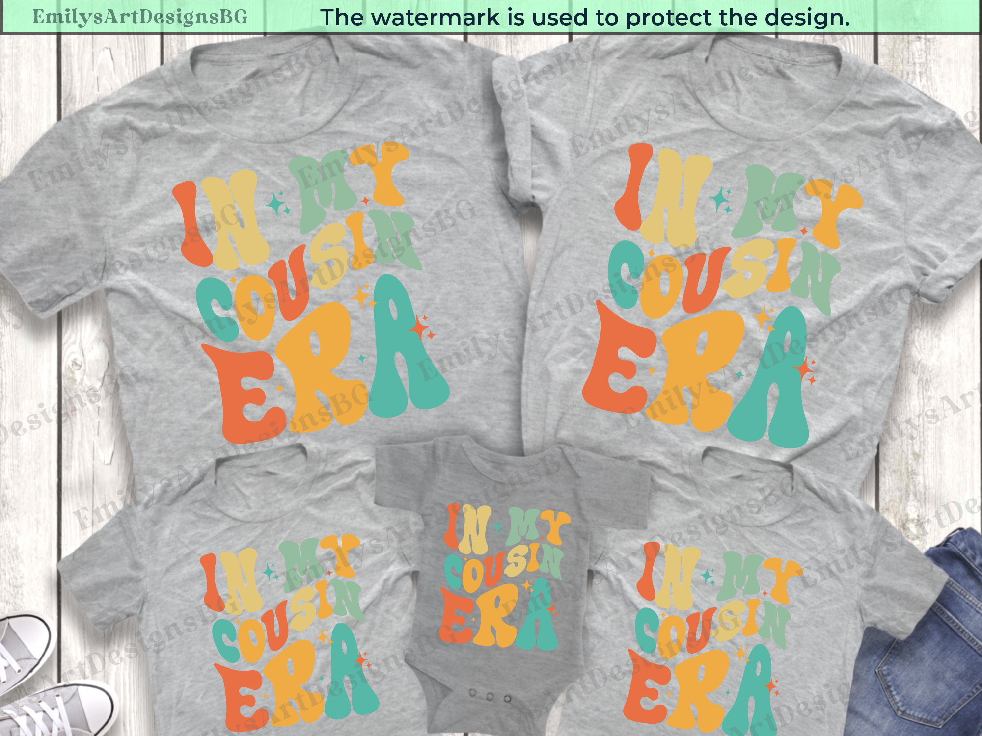 In My Cousin Era T-shirts