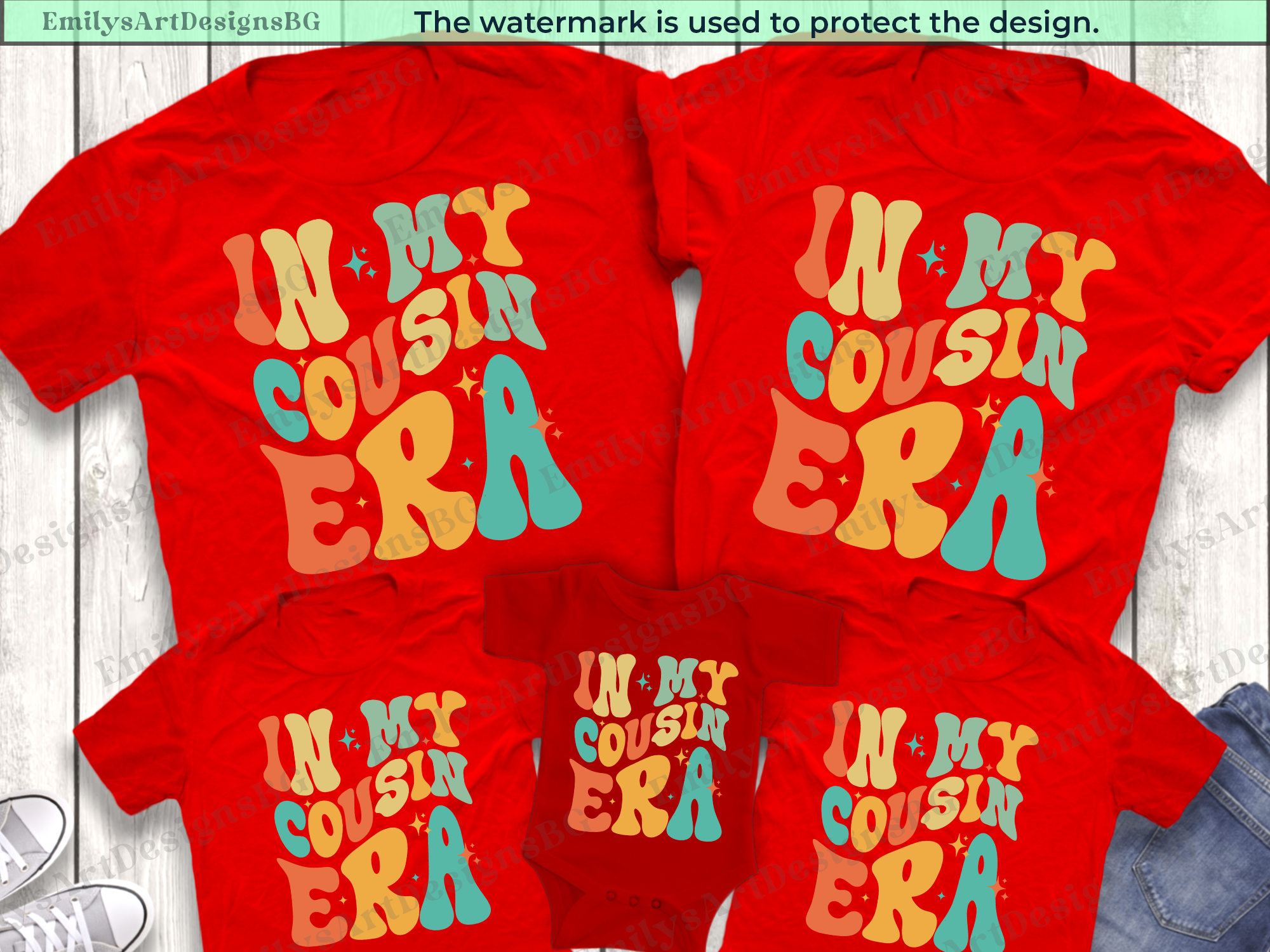 In My Cousin Era T-shirts