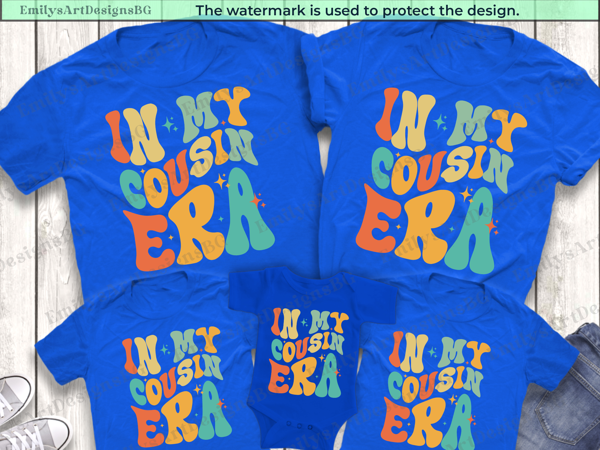 In My Cousin Era T-shirts