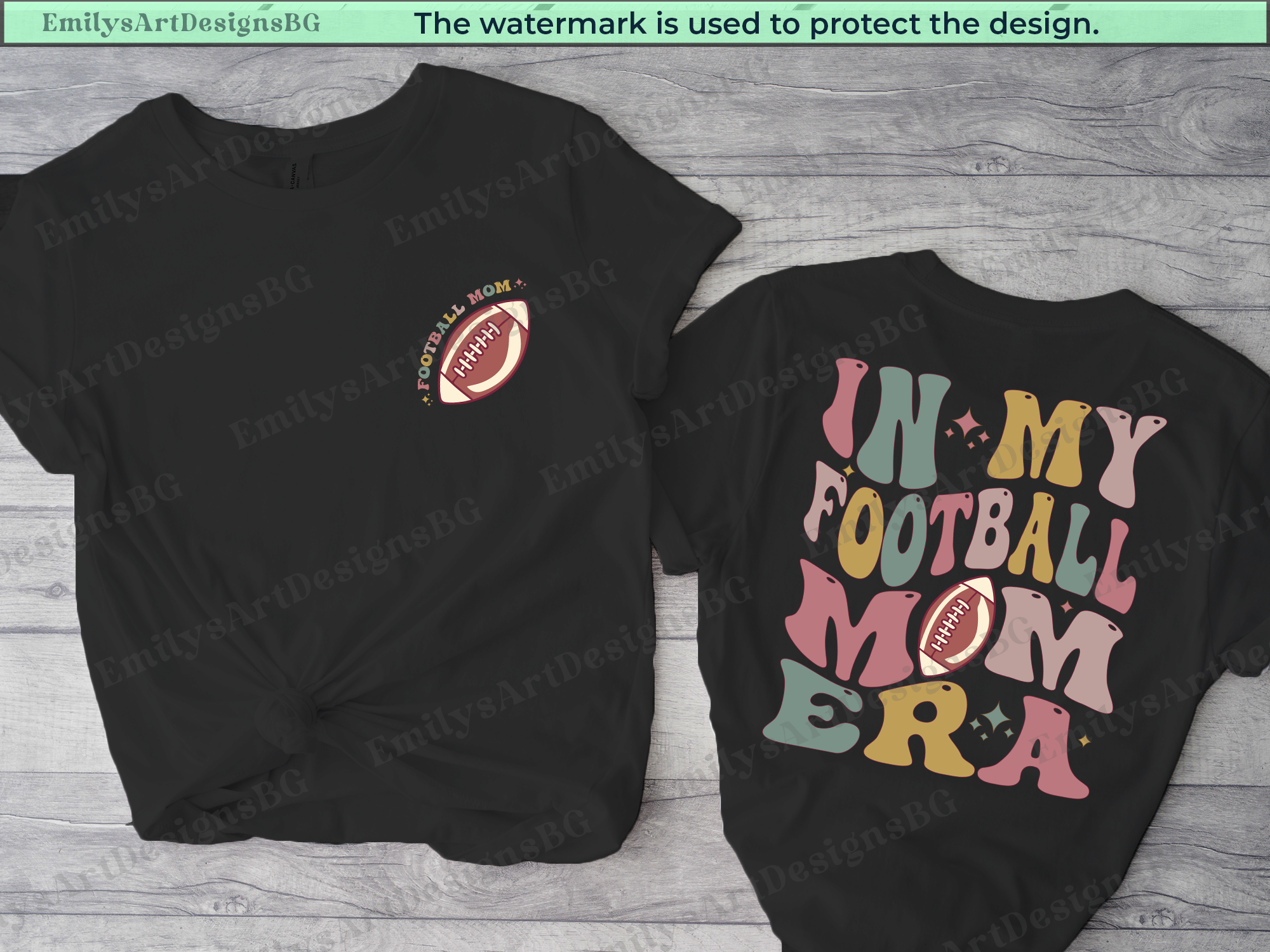 In My Football Mom Era Shirt