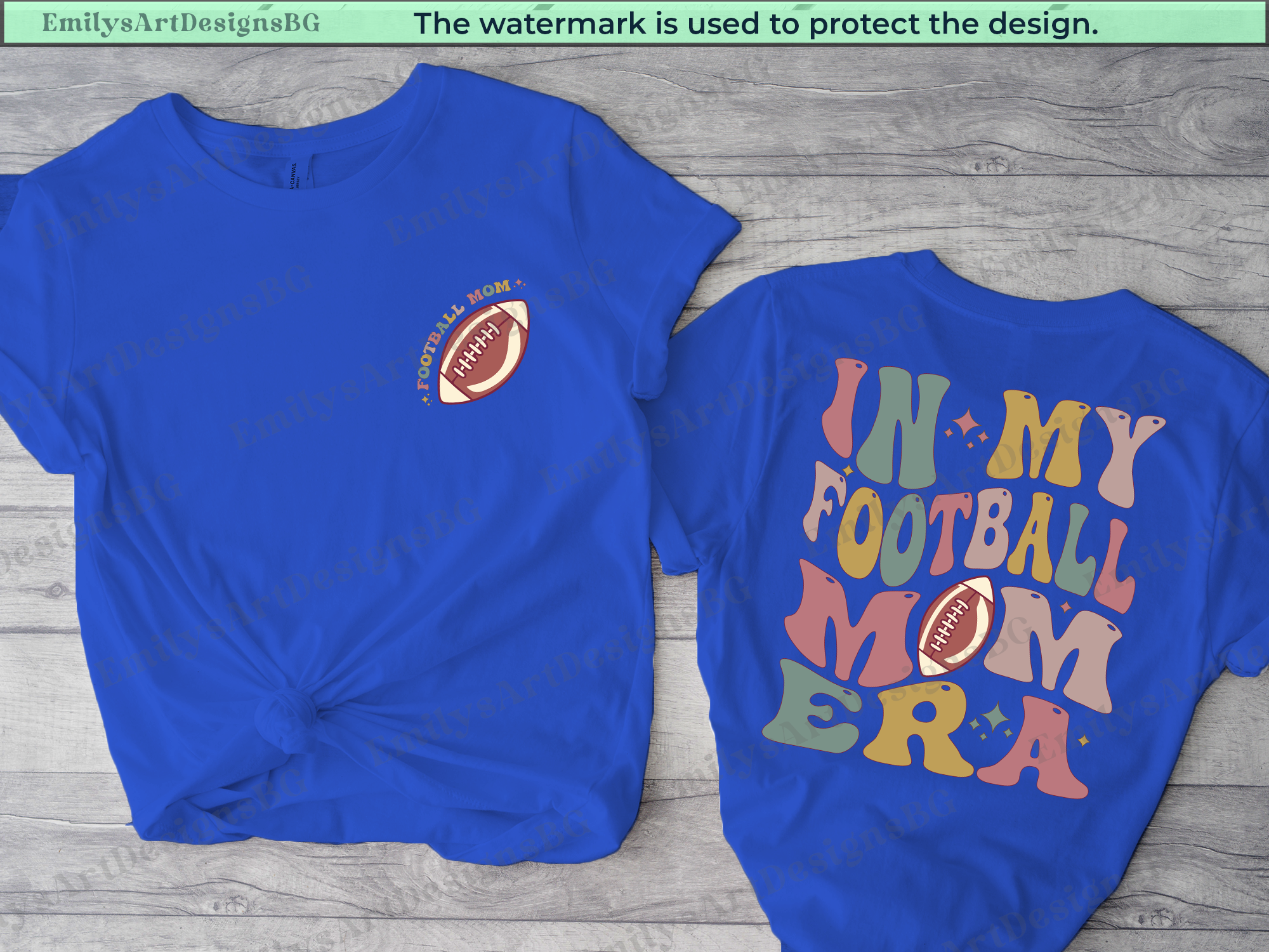 In My Football Mom Era Shirt