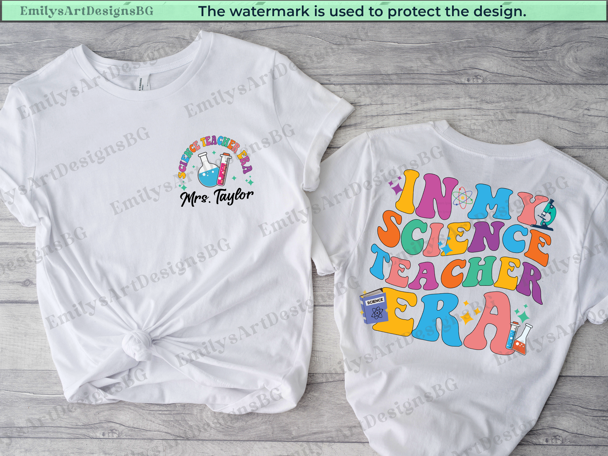 Custom In My Science Teacher Era Shirt