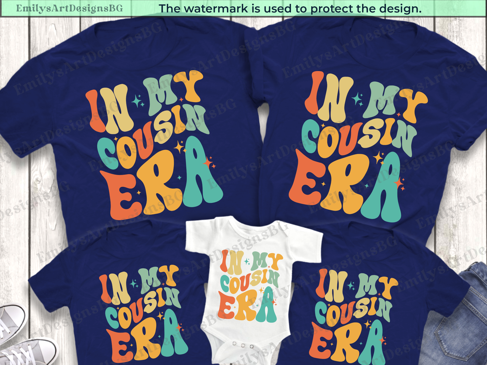 In My Cousin Era T-shirts