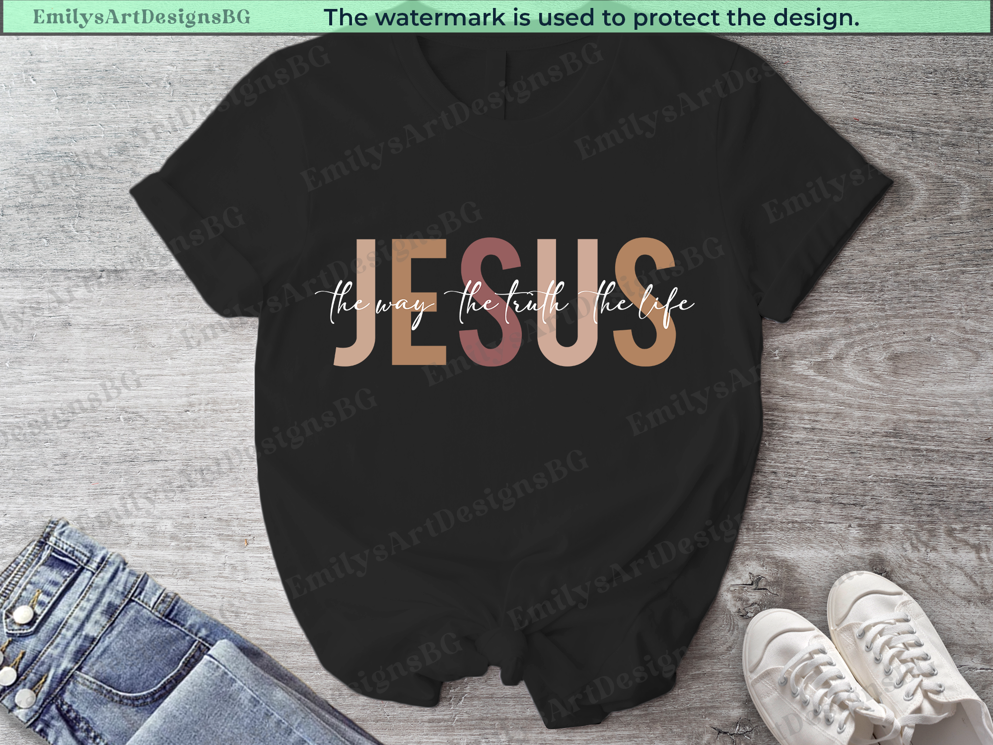 Jesus The Way The Truth The Life Shirt