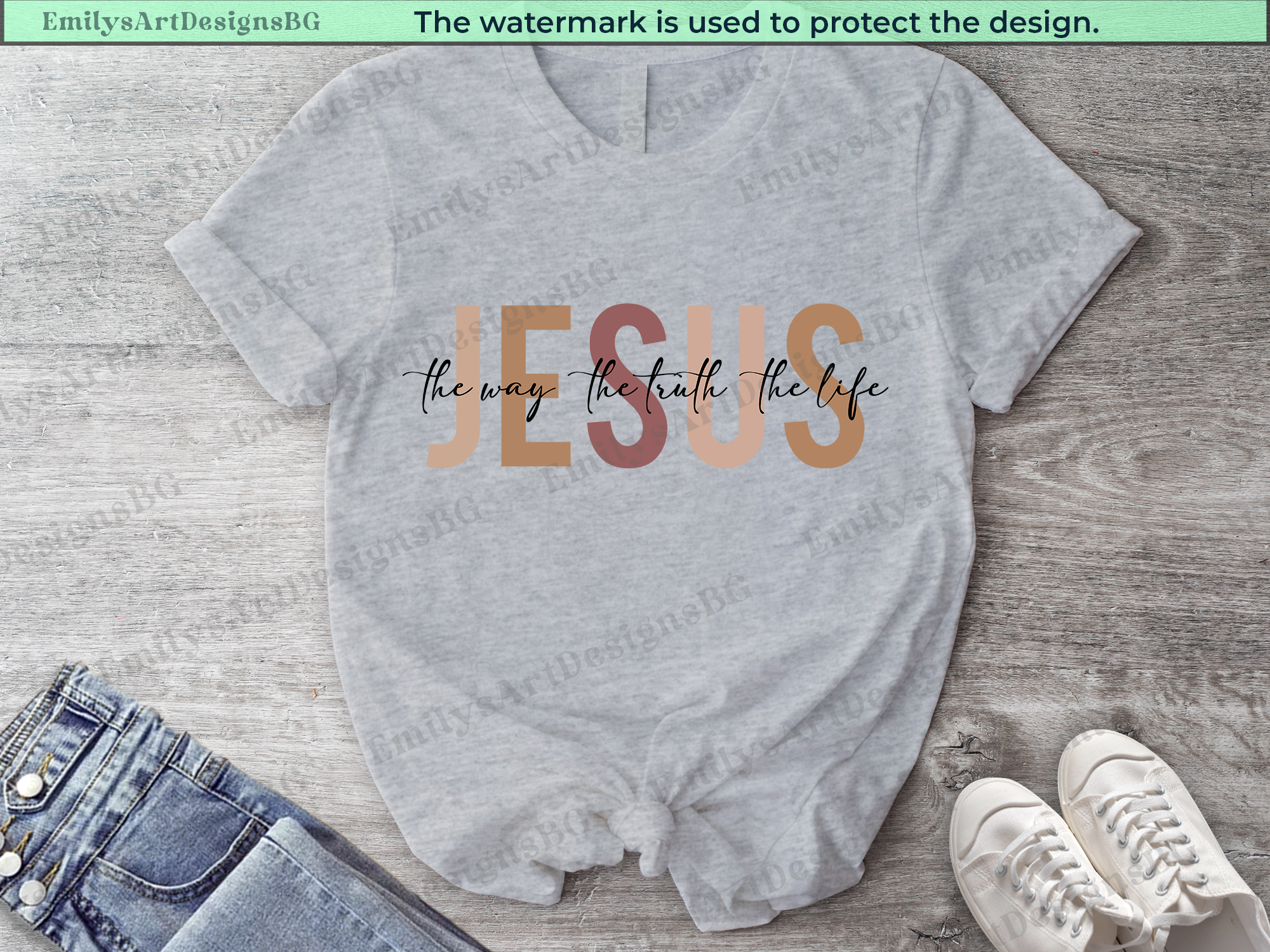 Jesus The Way The Truth The Life Shirt