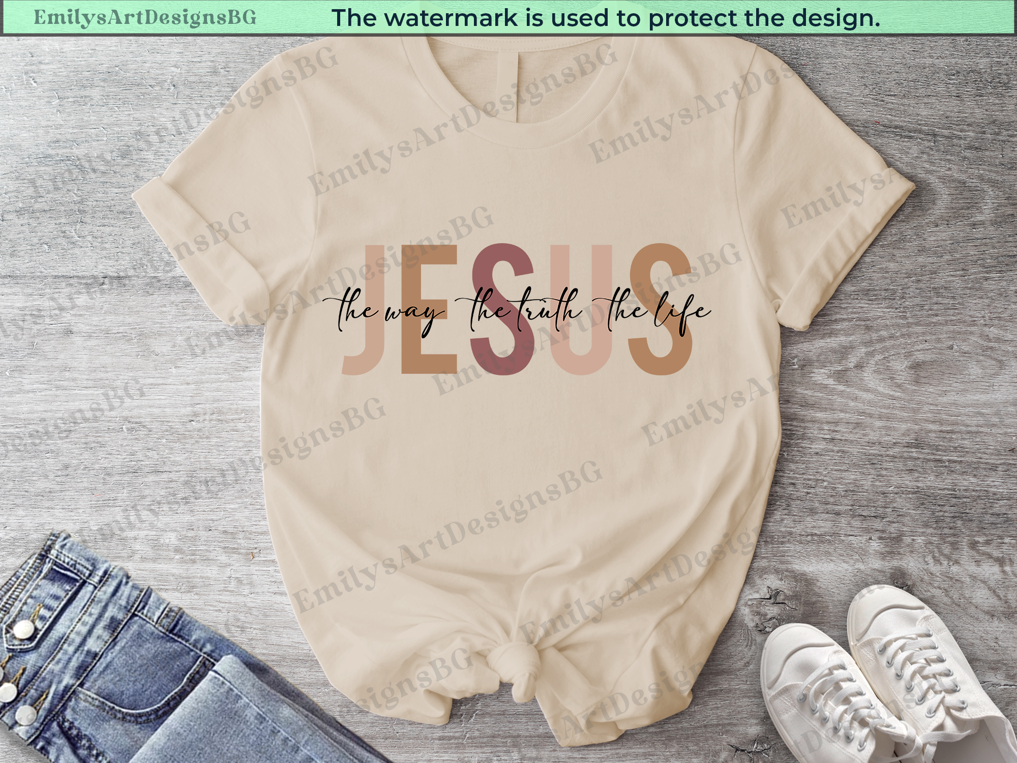 Jesus The Way The Truth The Life Shirt