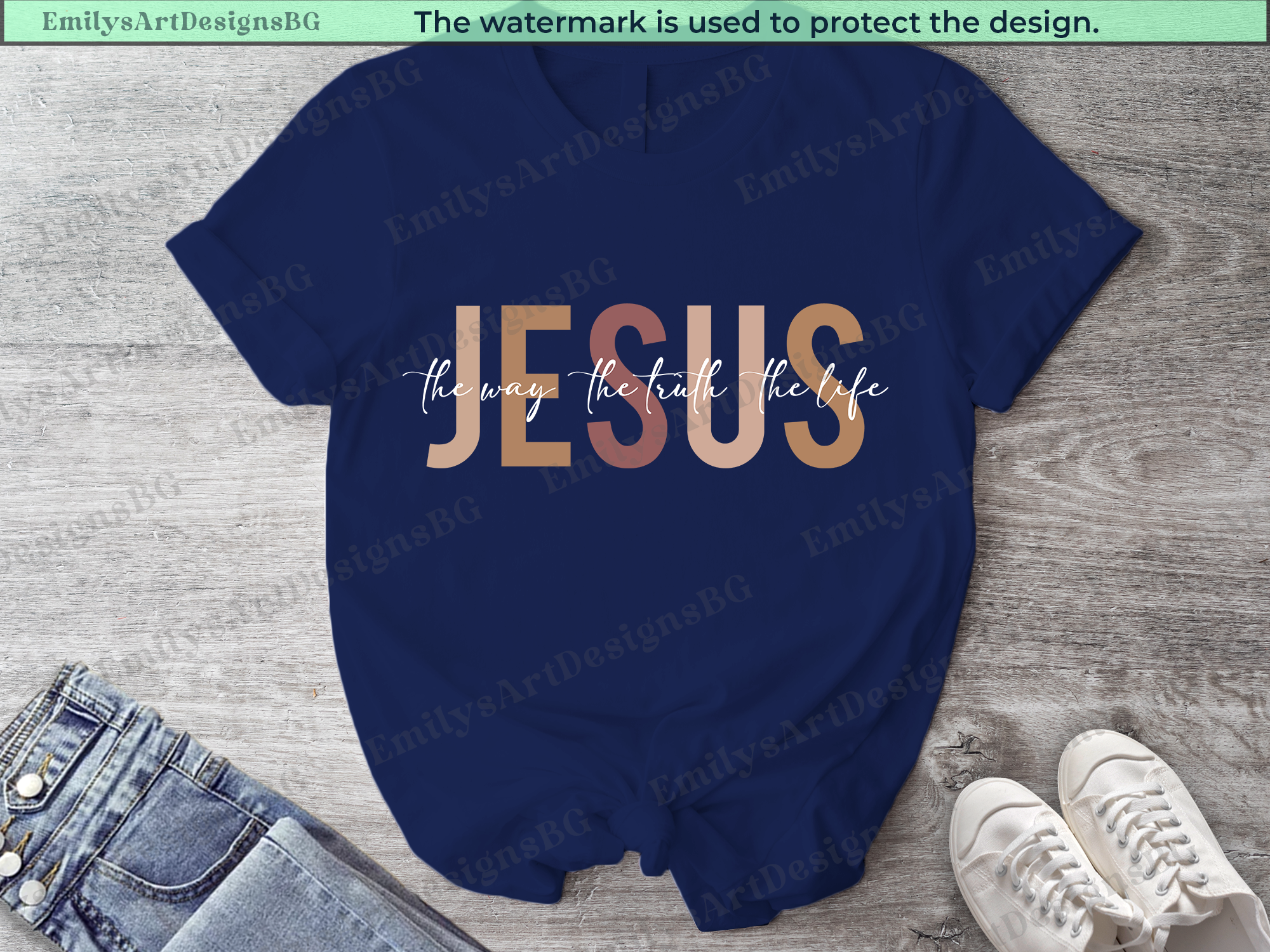 Jesus The Way The Truth The Life Shirt