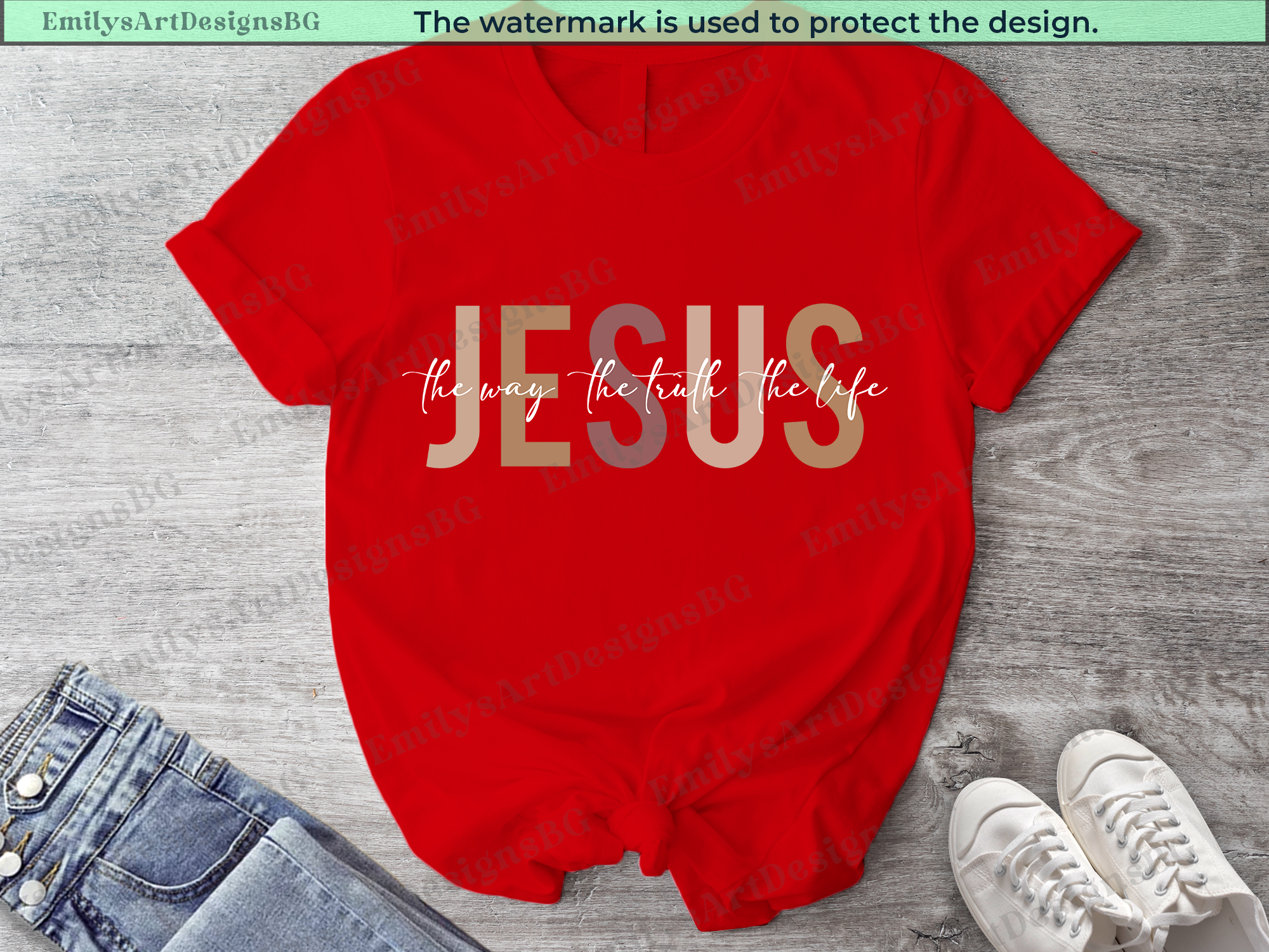 Jesus The Way The Truth The Life Shirt