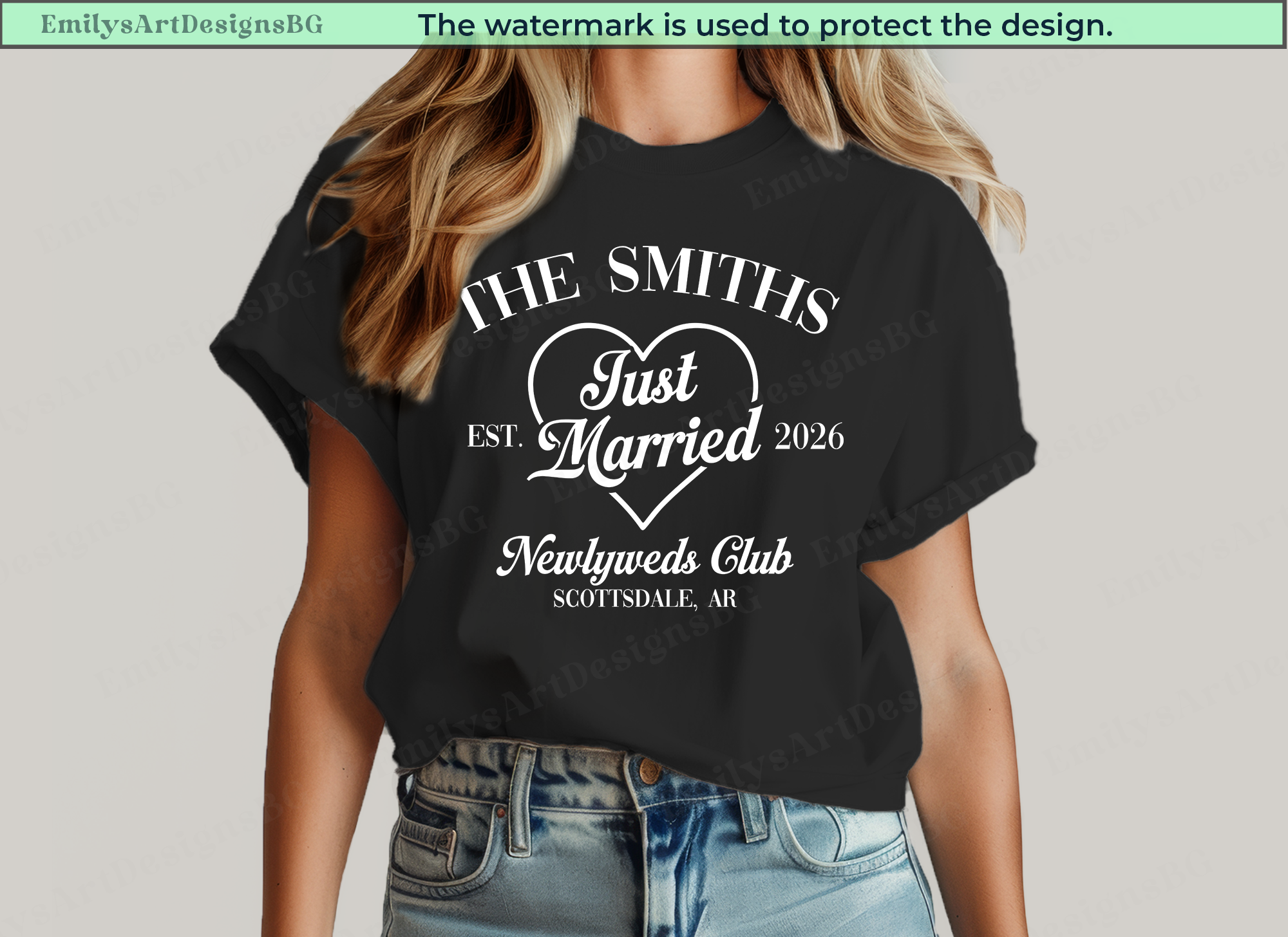 Custom Honeymoon Social Club T-shirt