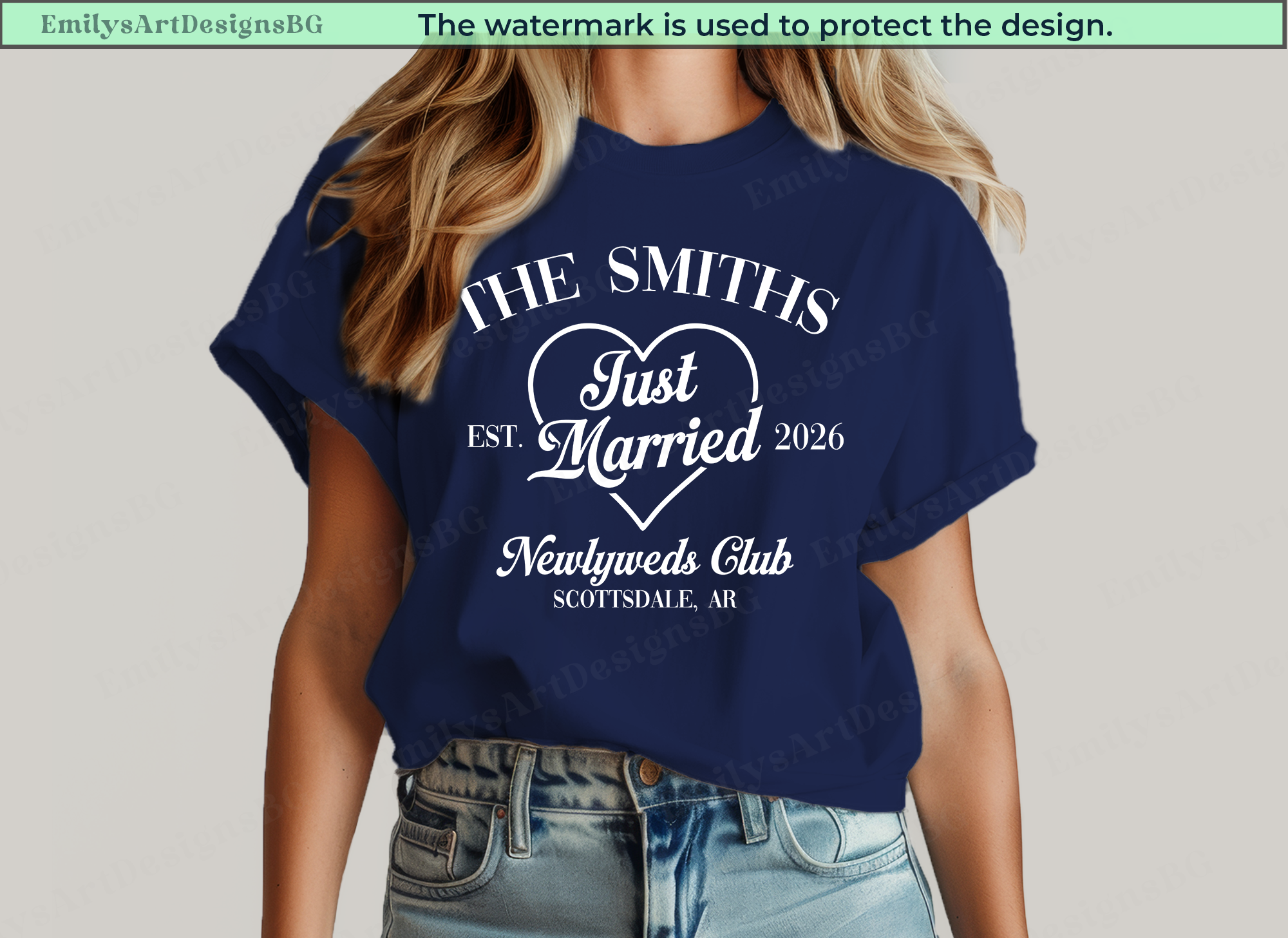 Custom Honeymoon Social Club T-shirt