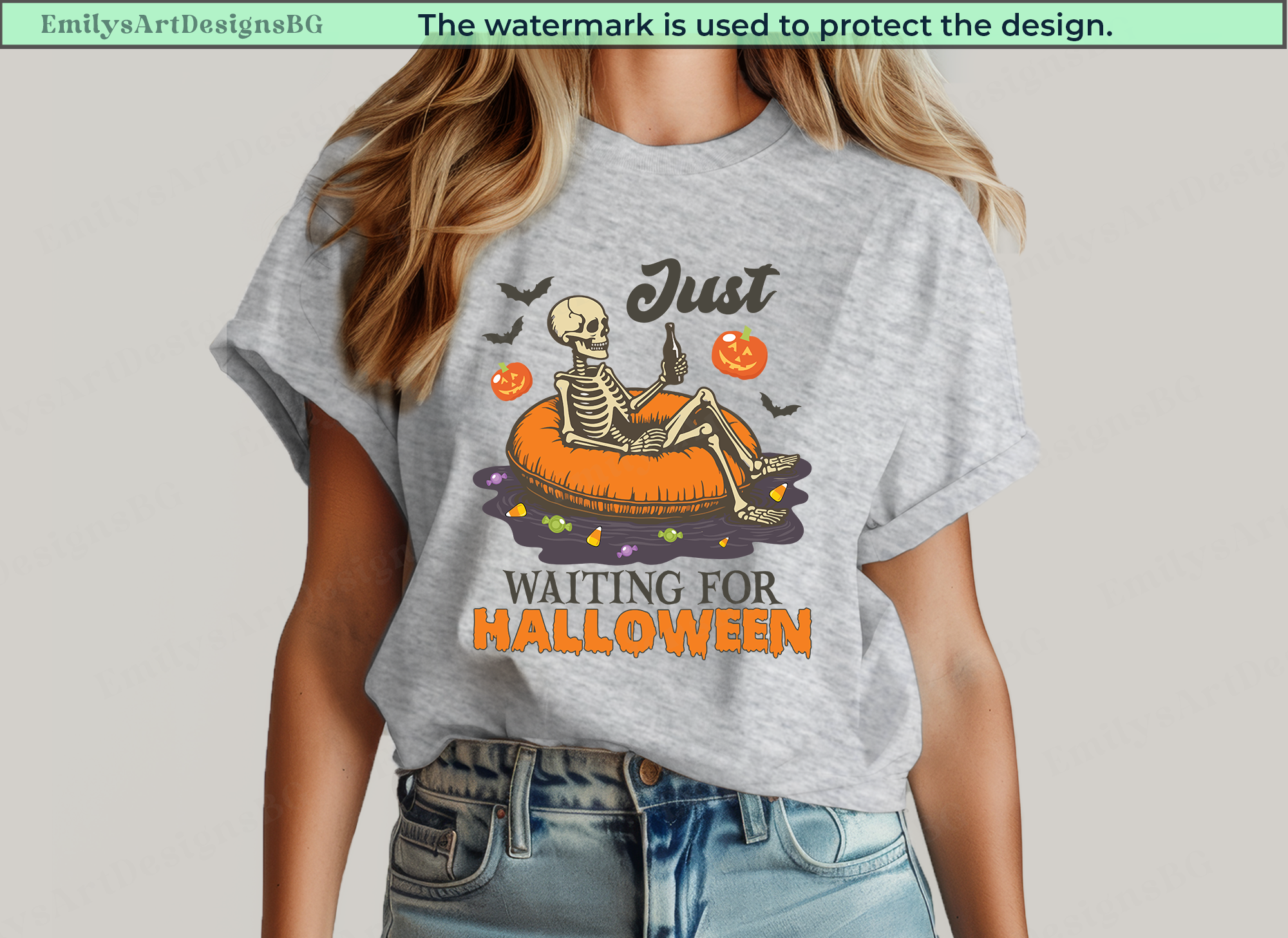 Just Waiting For Halloween Shirt