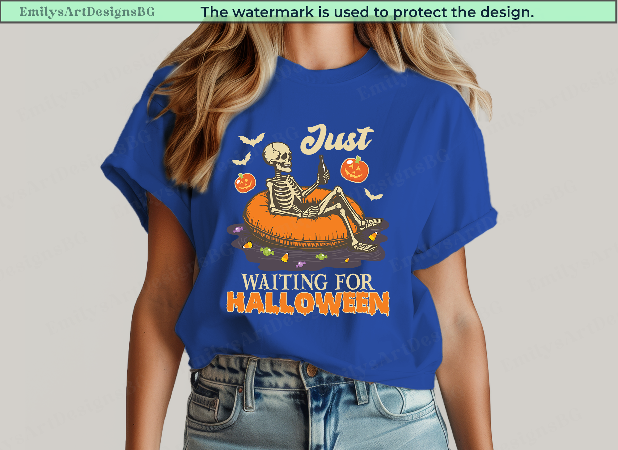 Just Waiting For Halloween Shirt