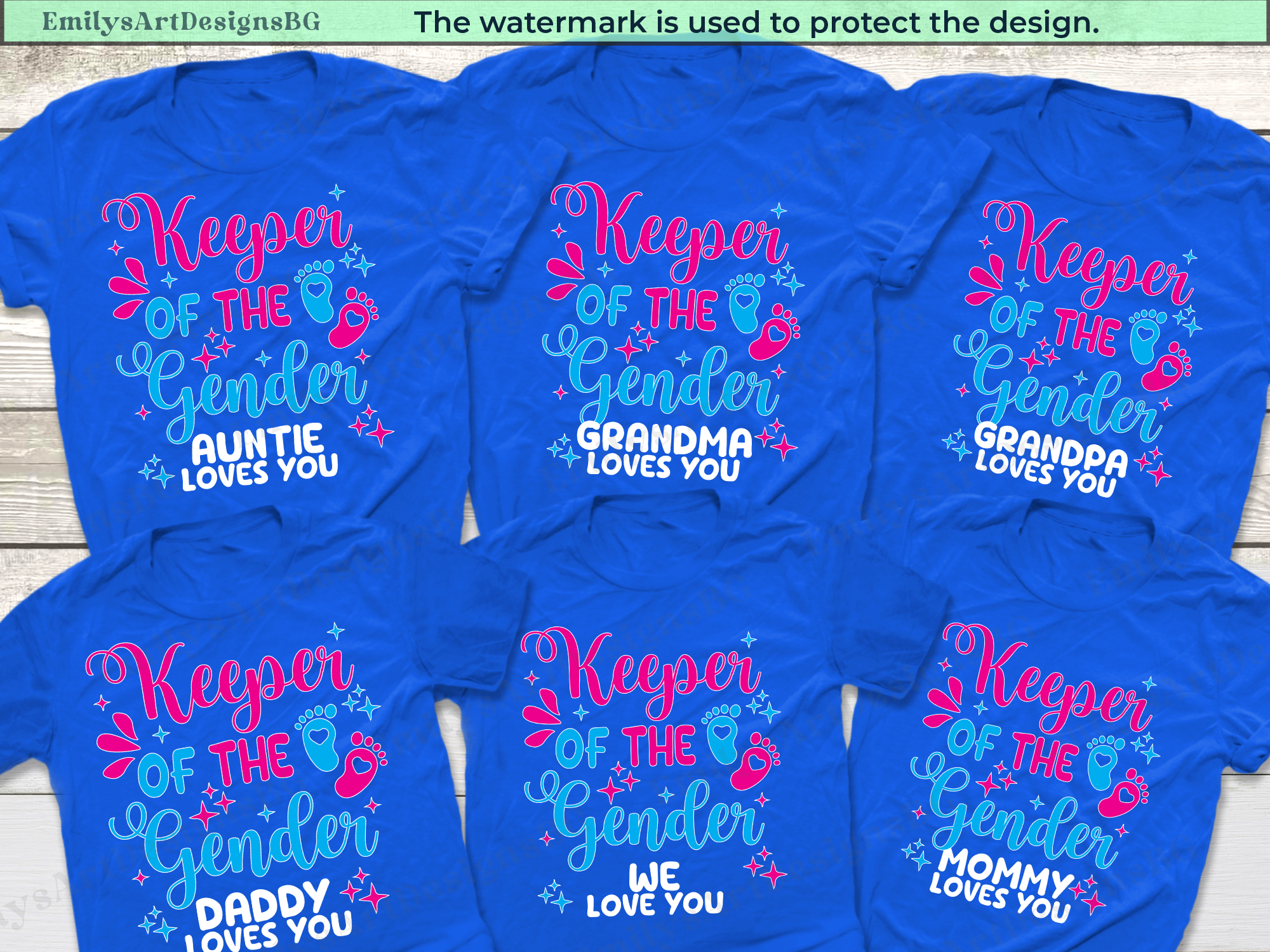 Custom Keeper Of The Gender Shirts
